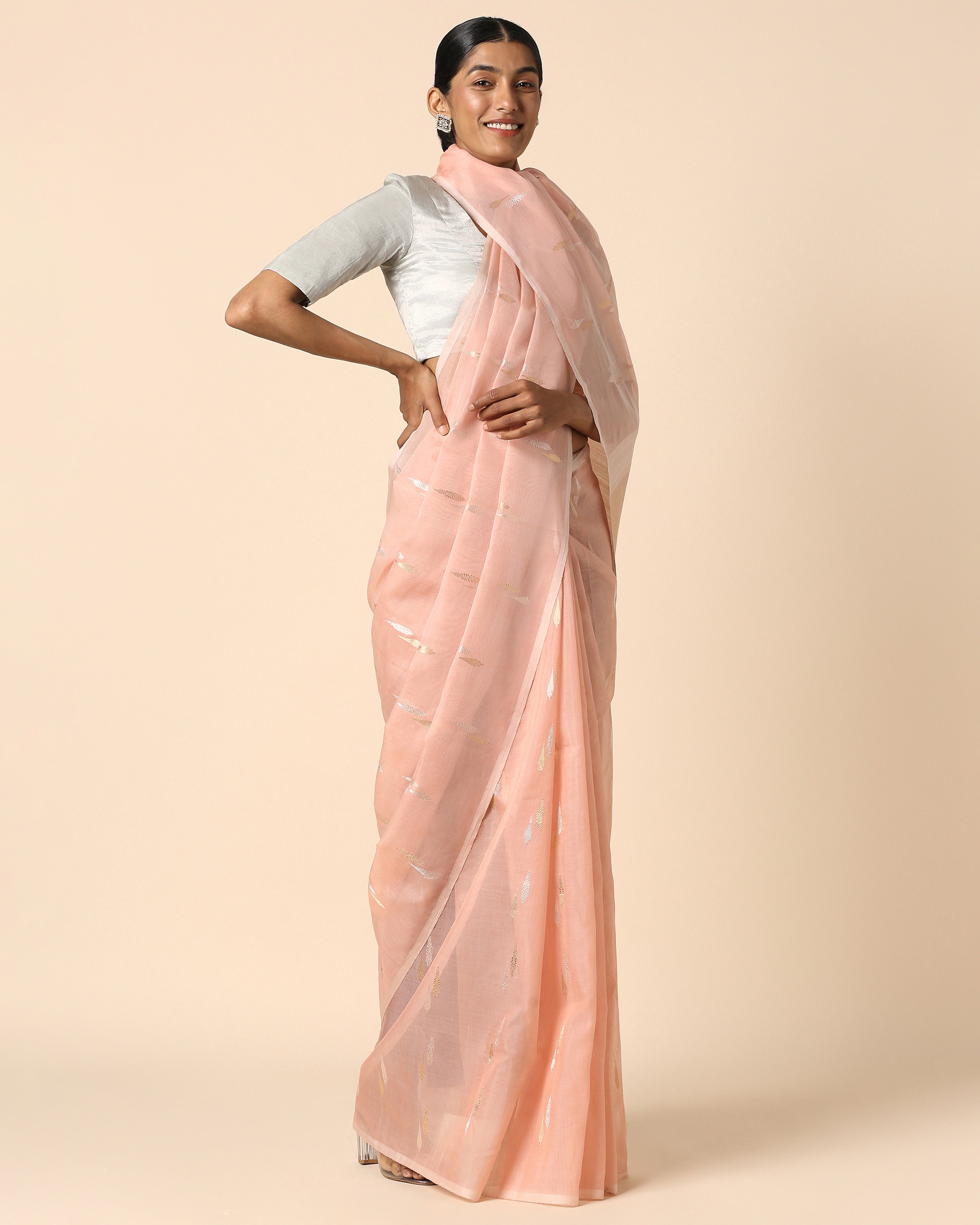 Avantika Banarasi Kadwa Silk Cotton Saree