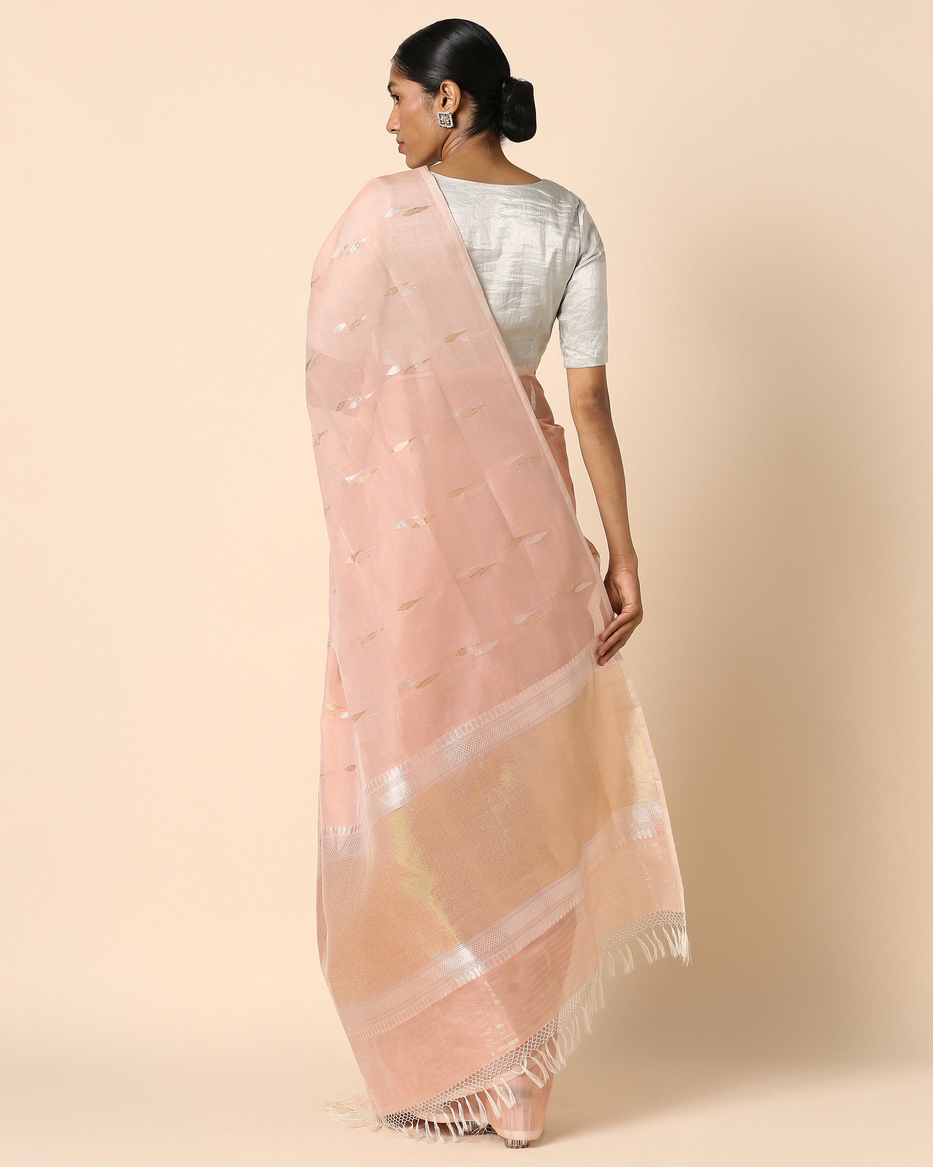 Avantika Banarasi Kadwa Silk Cotton Saree