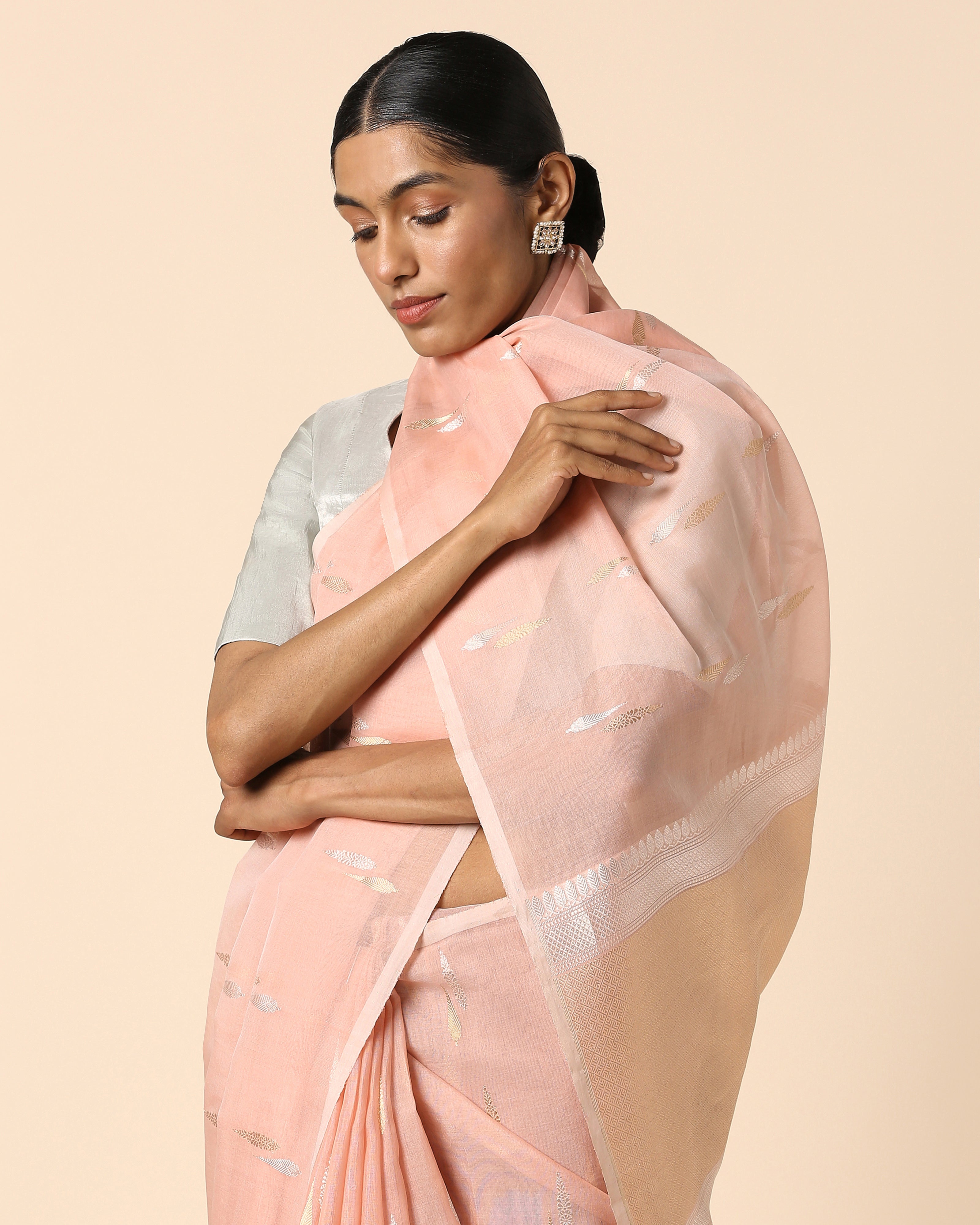 Avantika Banarasi Kadwa Silk Cotton Saree