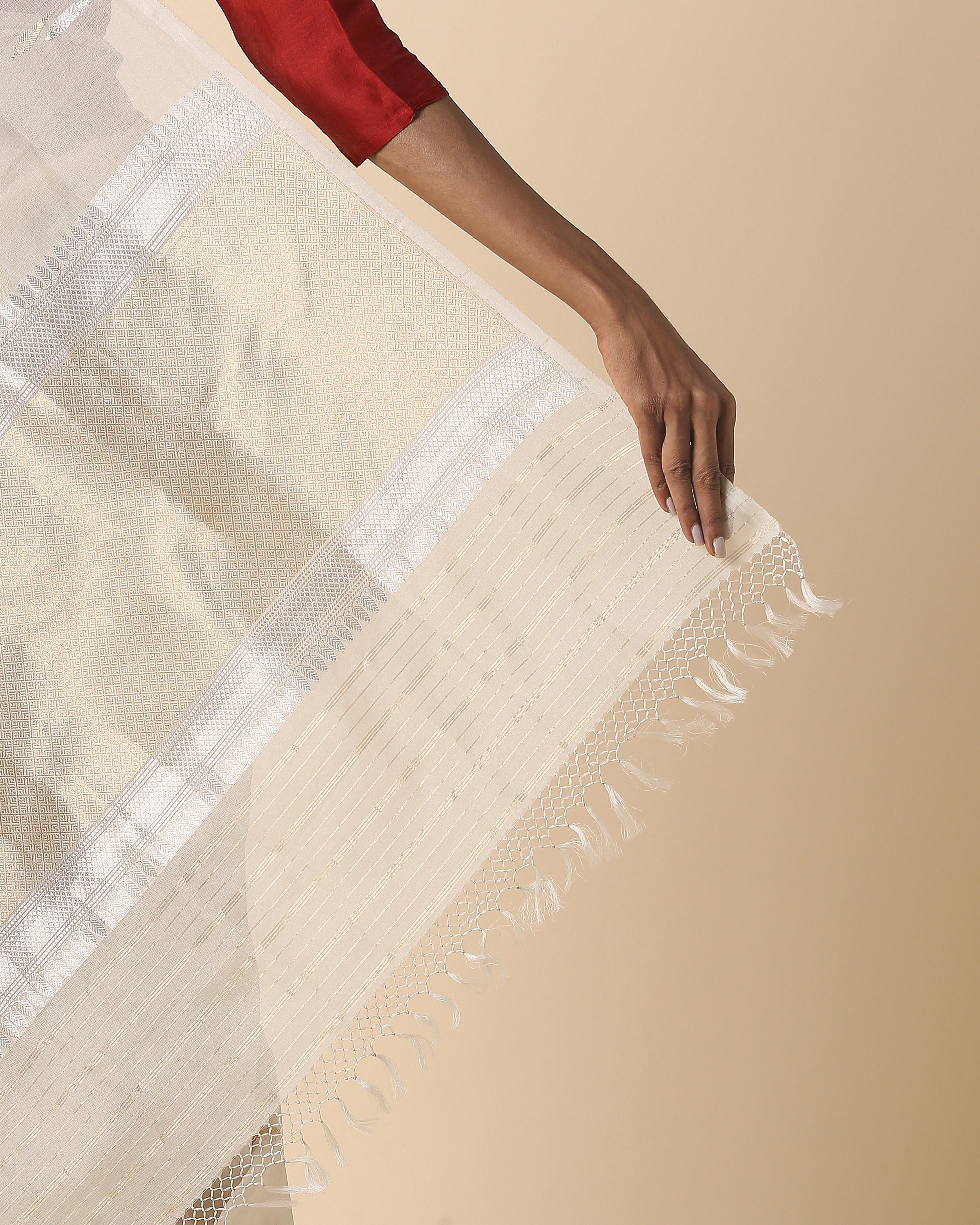 Avantika Banarasi Kadwa Silk Cotton Saree