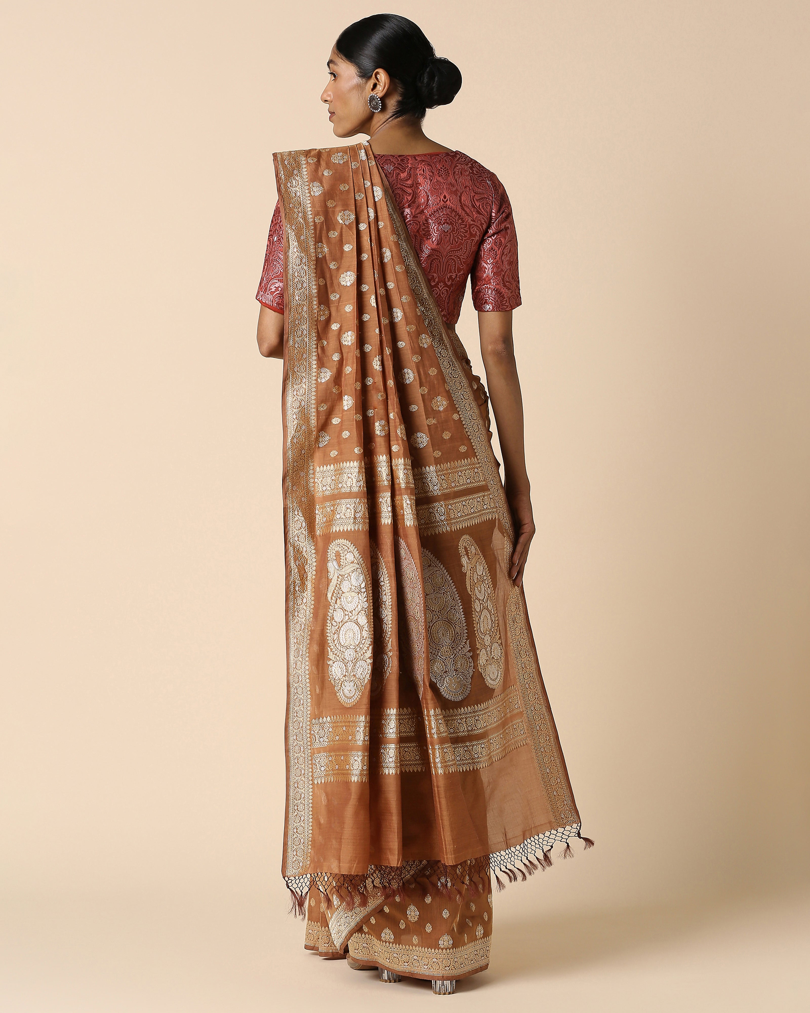Kiya Banarasi Kadwa Silk Cotton Saree