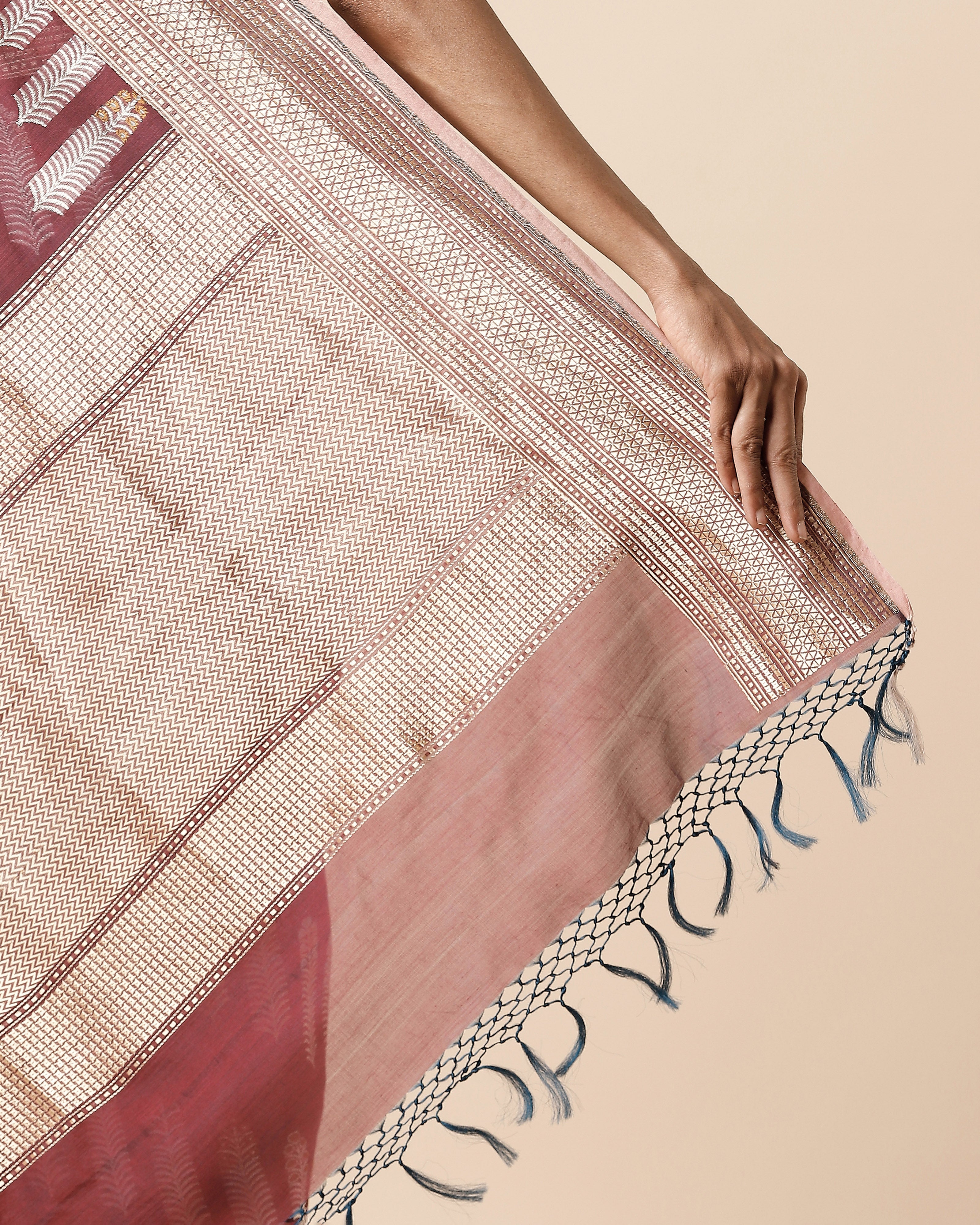 Revati Banarasi Kadwa Silk Cotton Saree