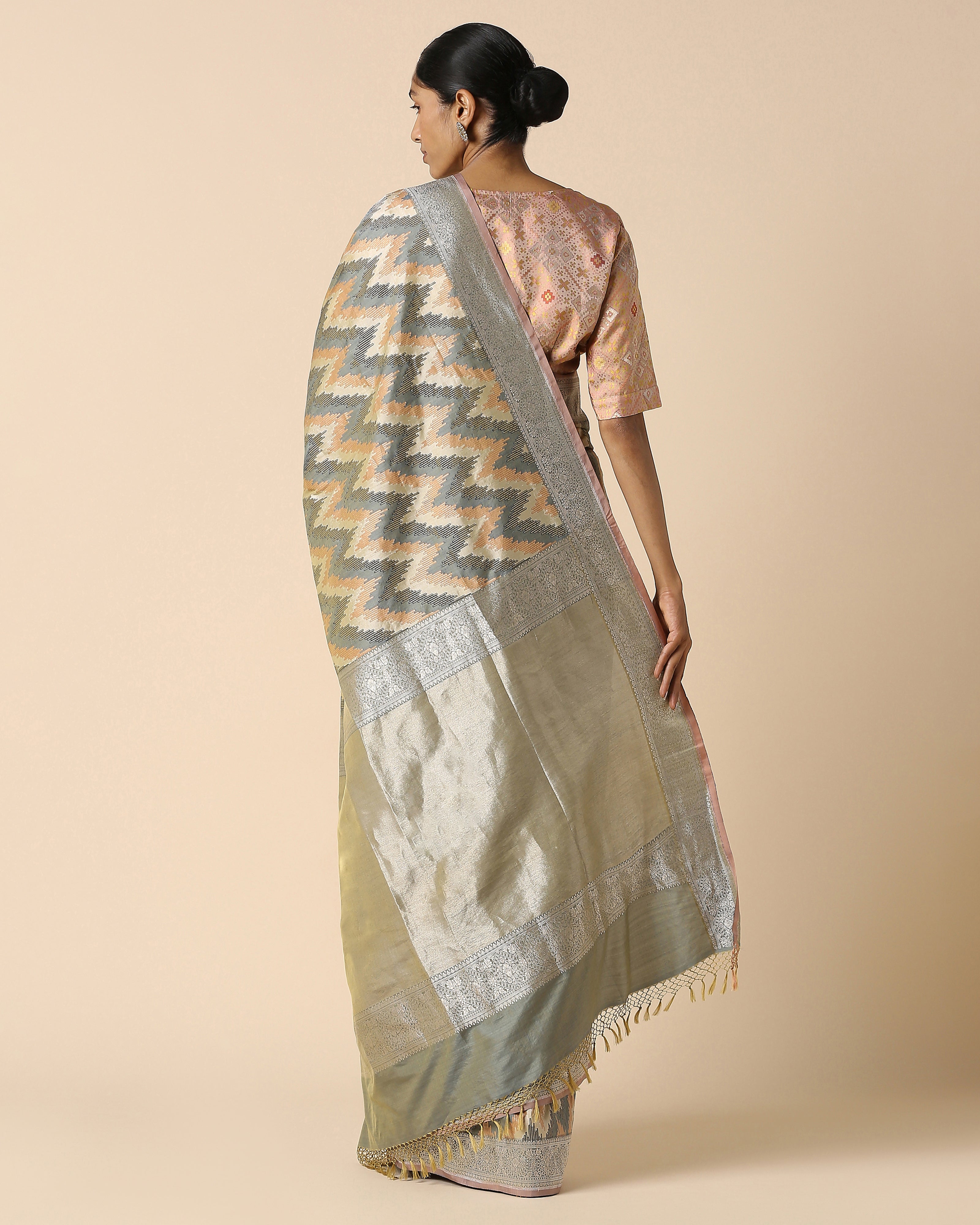 Shilp Banarasi Rangkaat Silk Saree