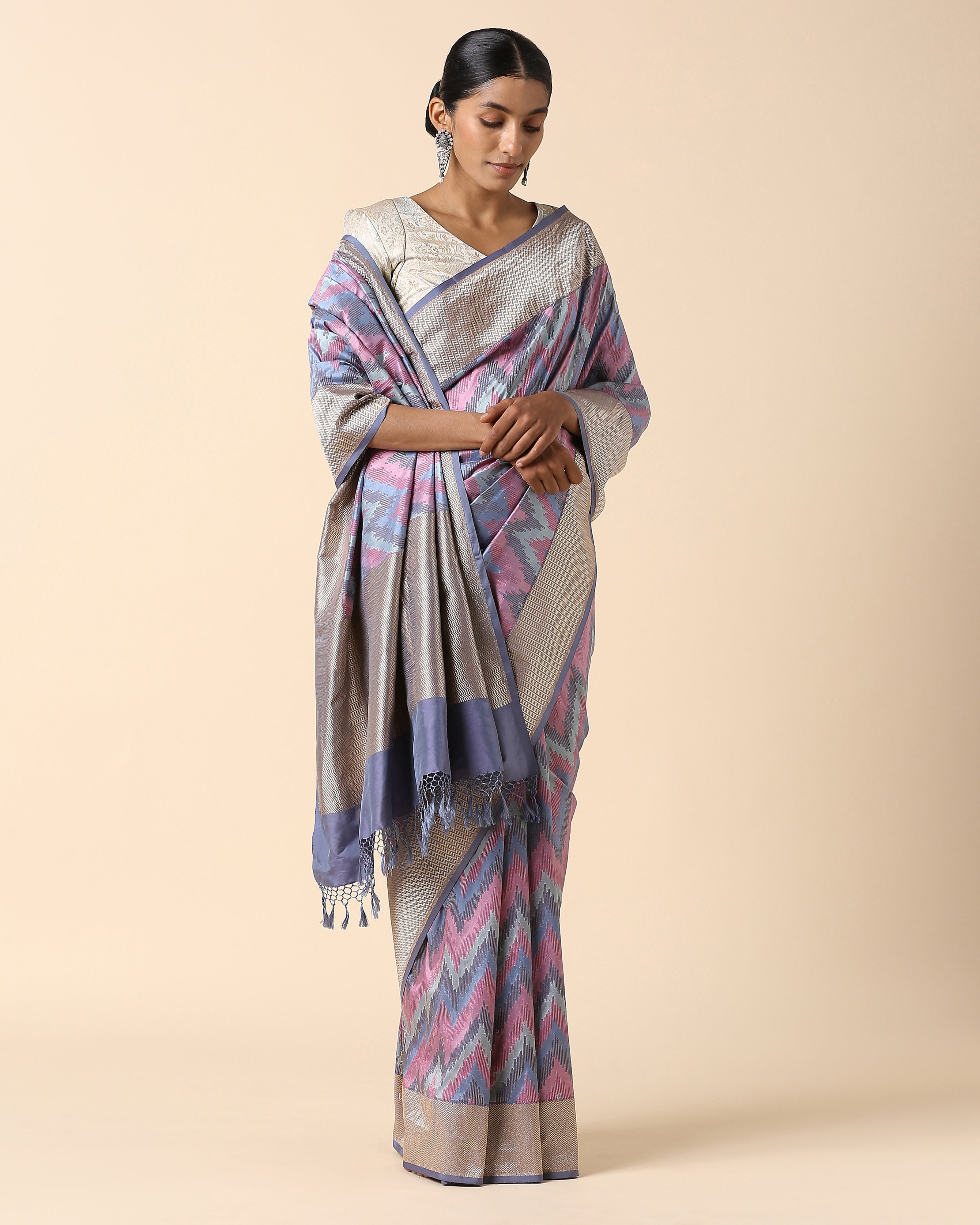 Shilp Banarasi Rangkaat Silk Saree