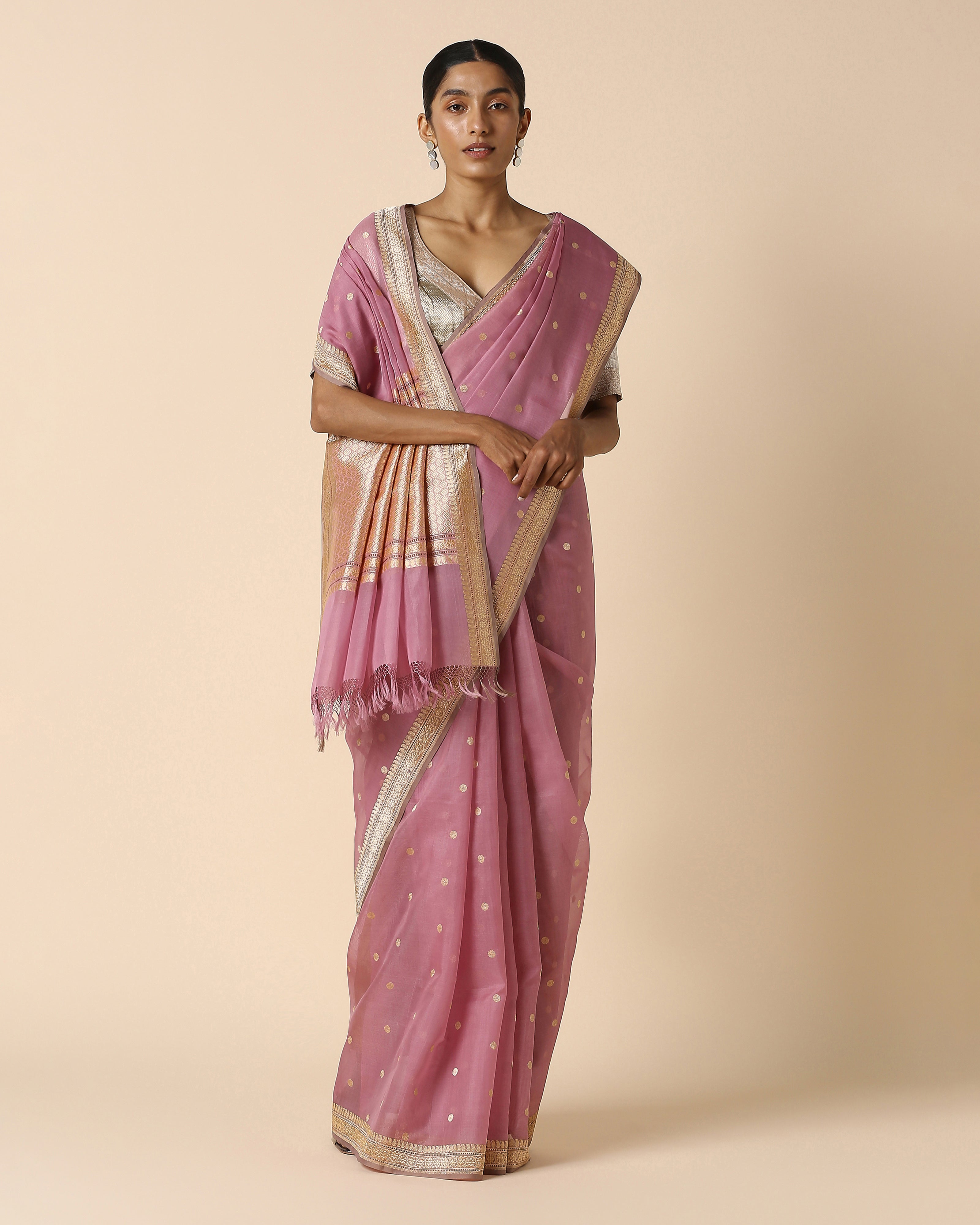 Tanishka Banarasi Kadwa Silk Saree
