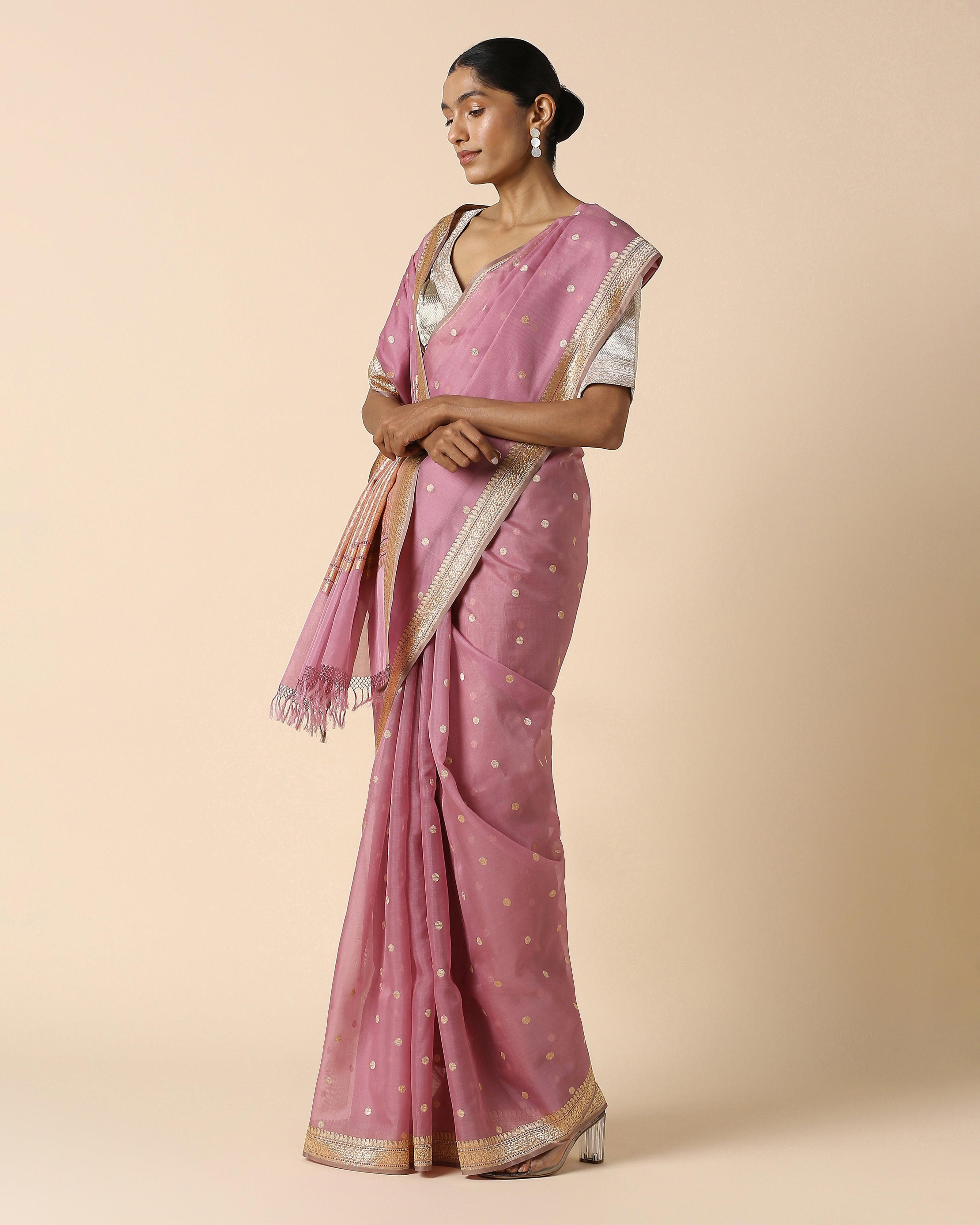 Tanishka Banarasi Kadwa Silk Saree
