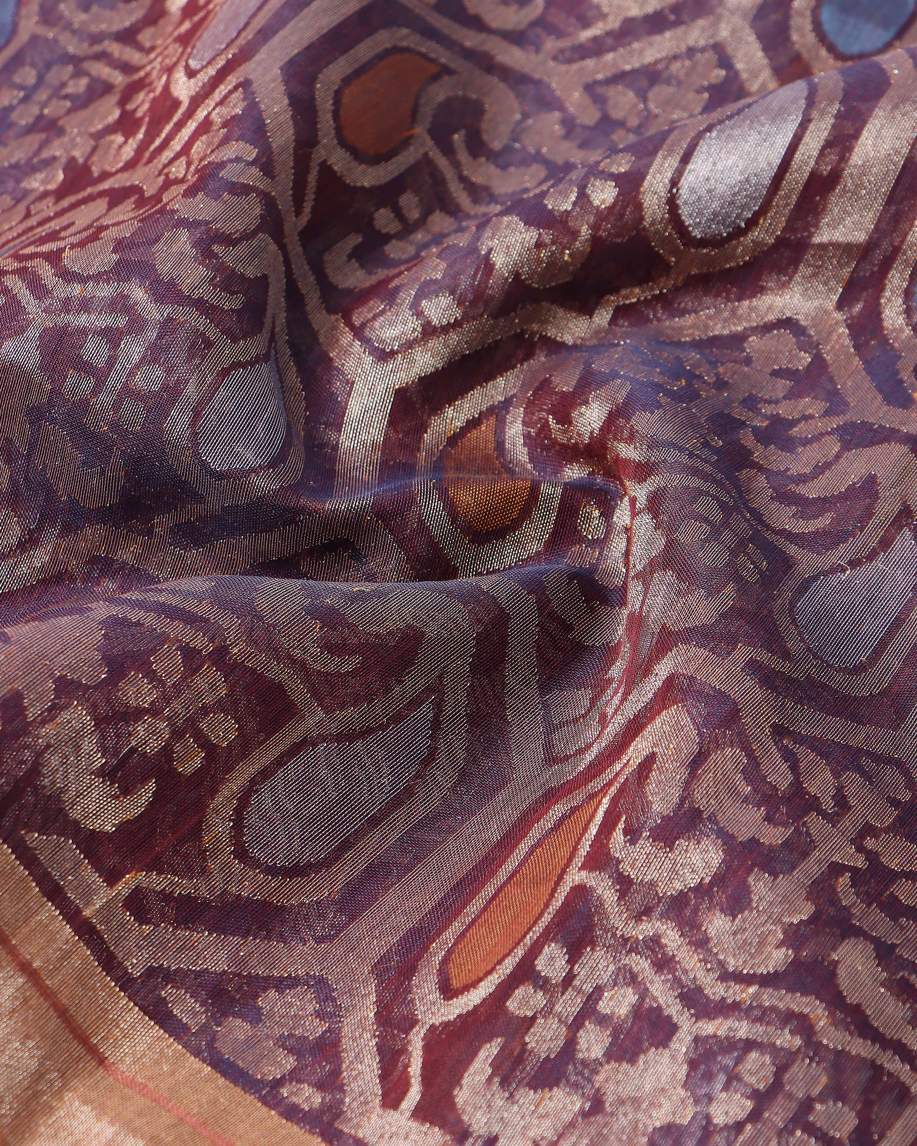 Keyani Banarasi Jamdani Silk Cotton Saree