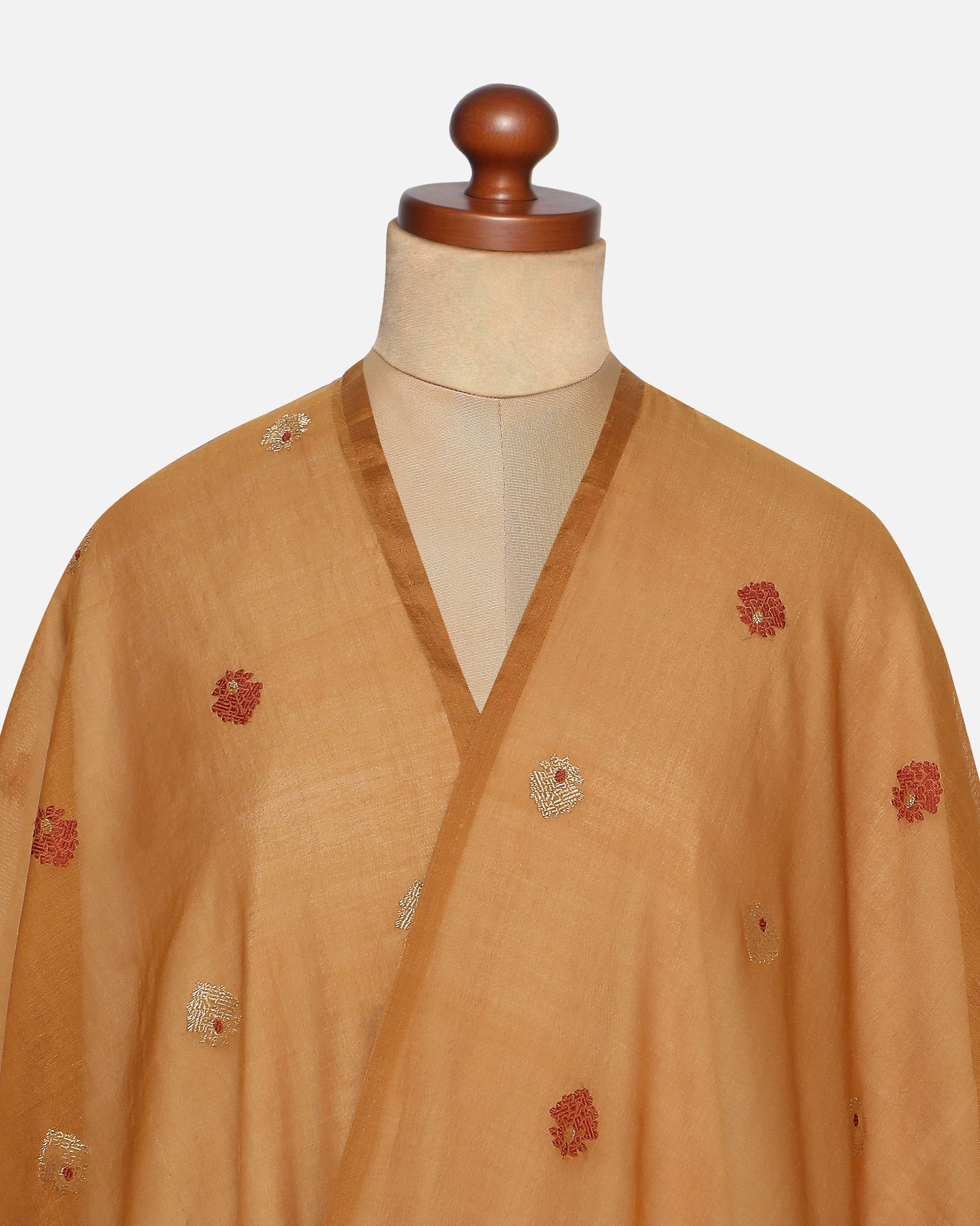 Aadhan Banarasi Kadwa Silk Cotton Suit Fabric