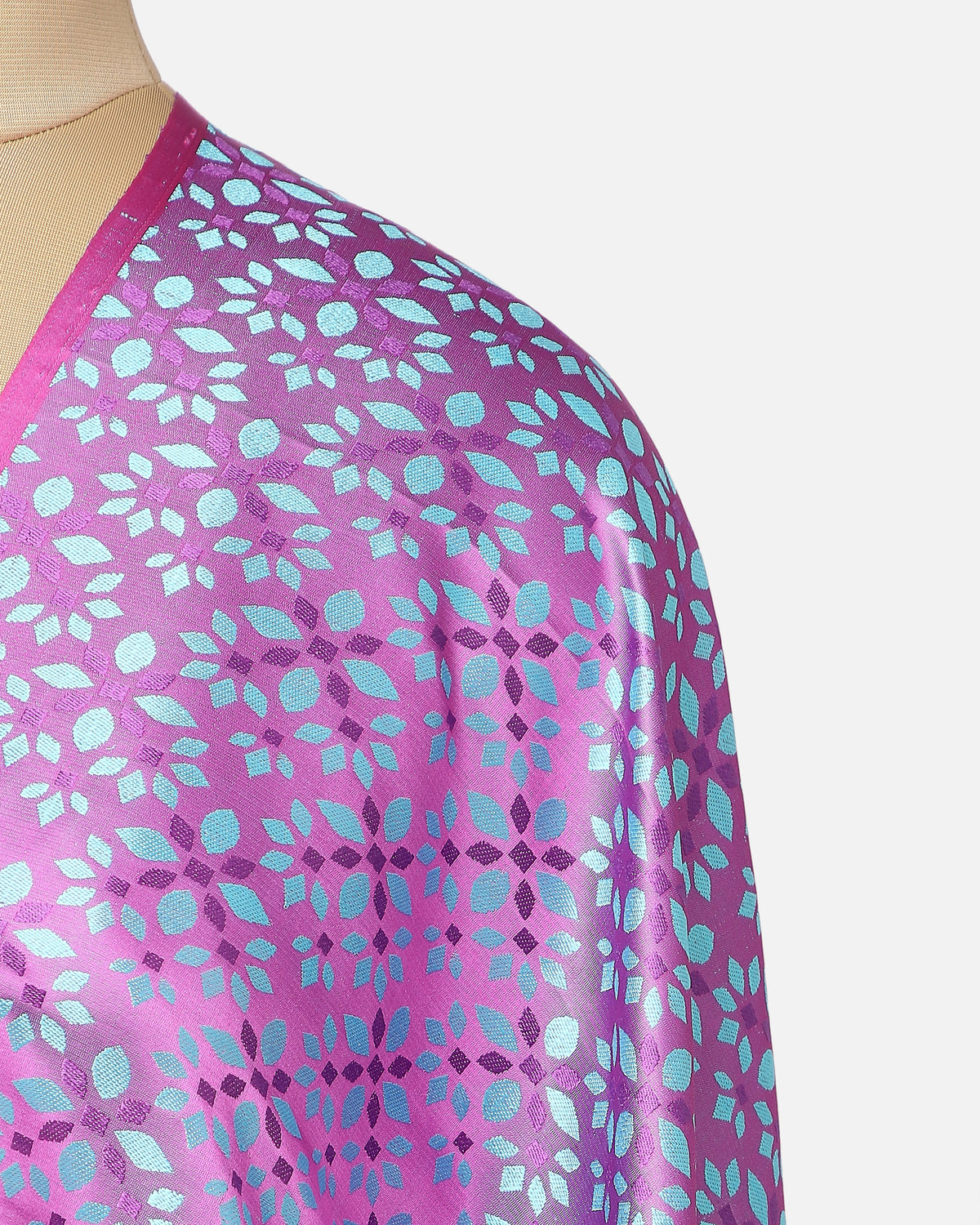 Sami Banarasi Tanchoi Silk Suit Material