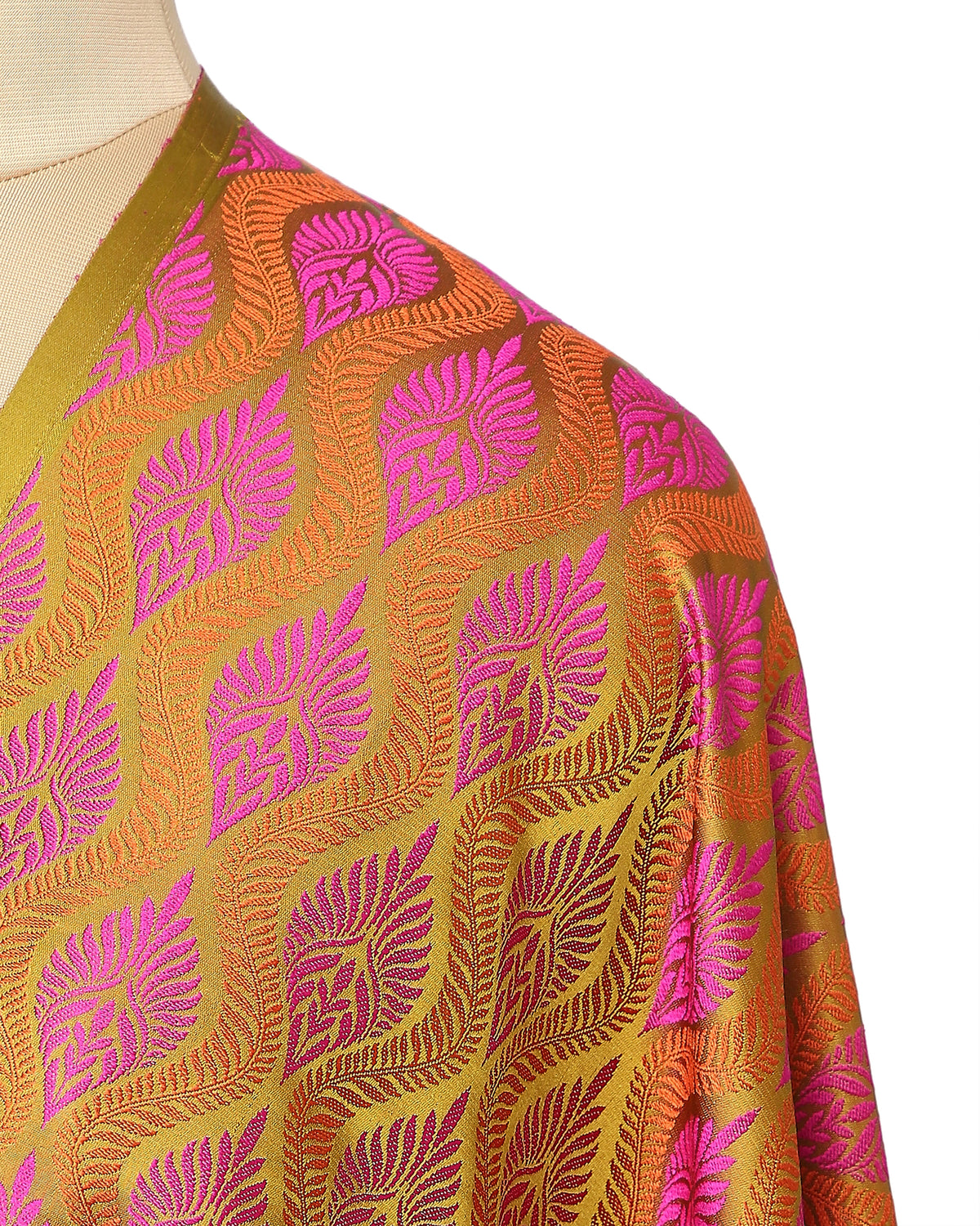 Aarshu Banarasi Tanchoi Silk Suit Material