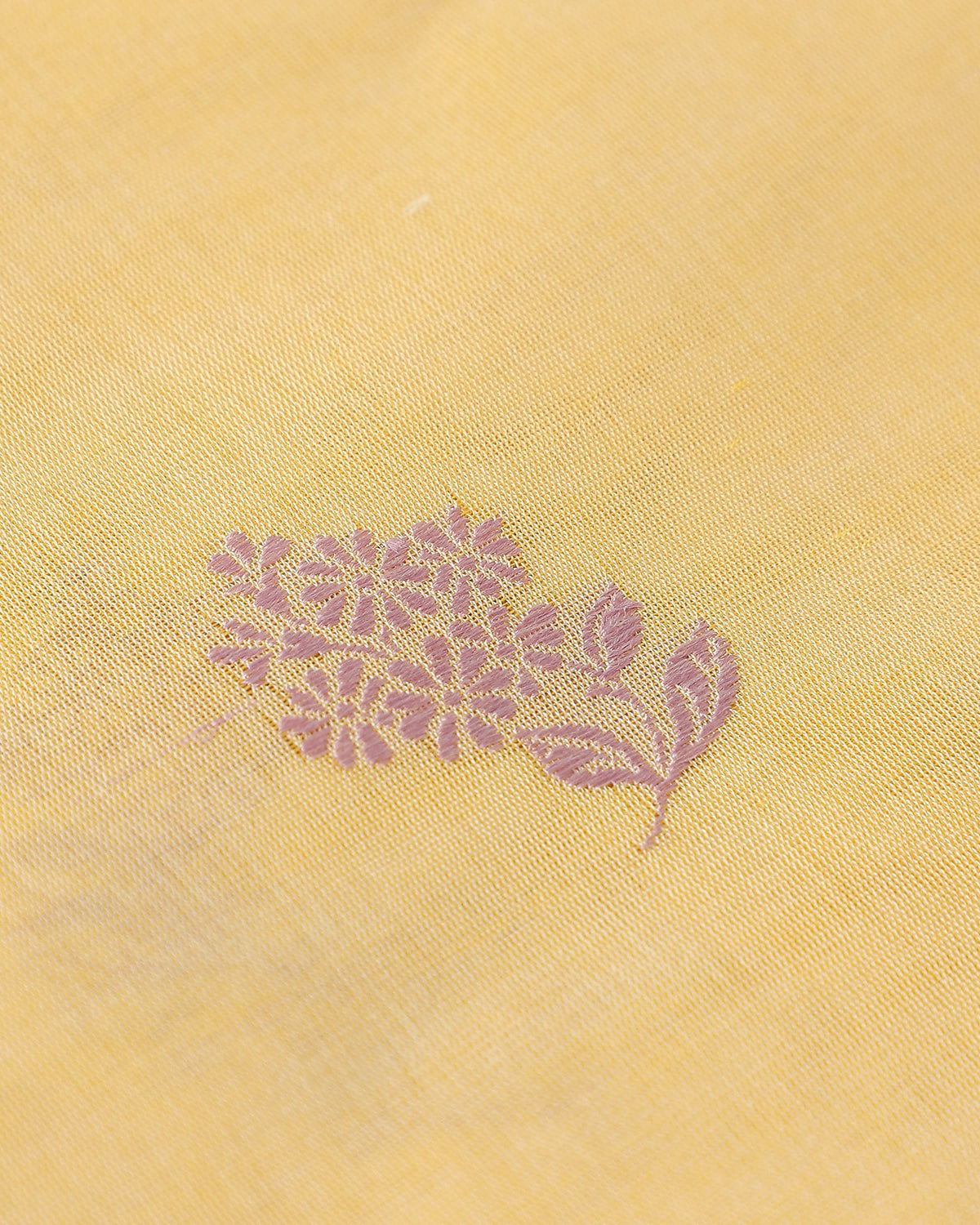 Marigold Banarasi Kadwa Silk Cotton Suit Material