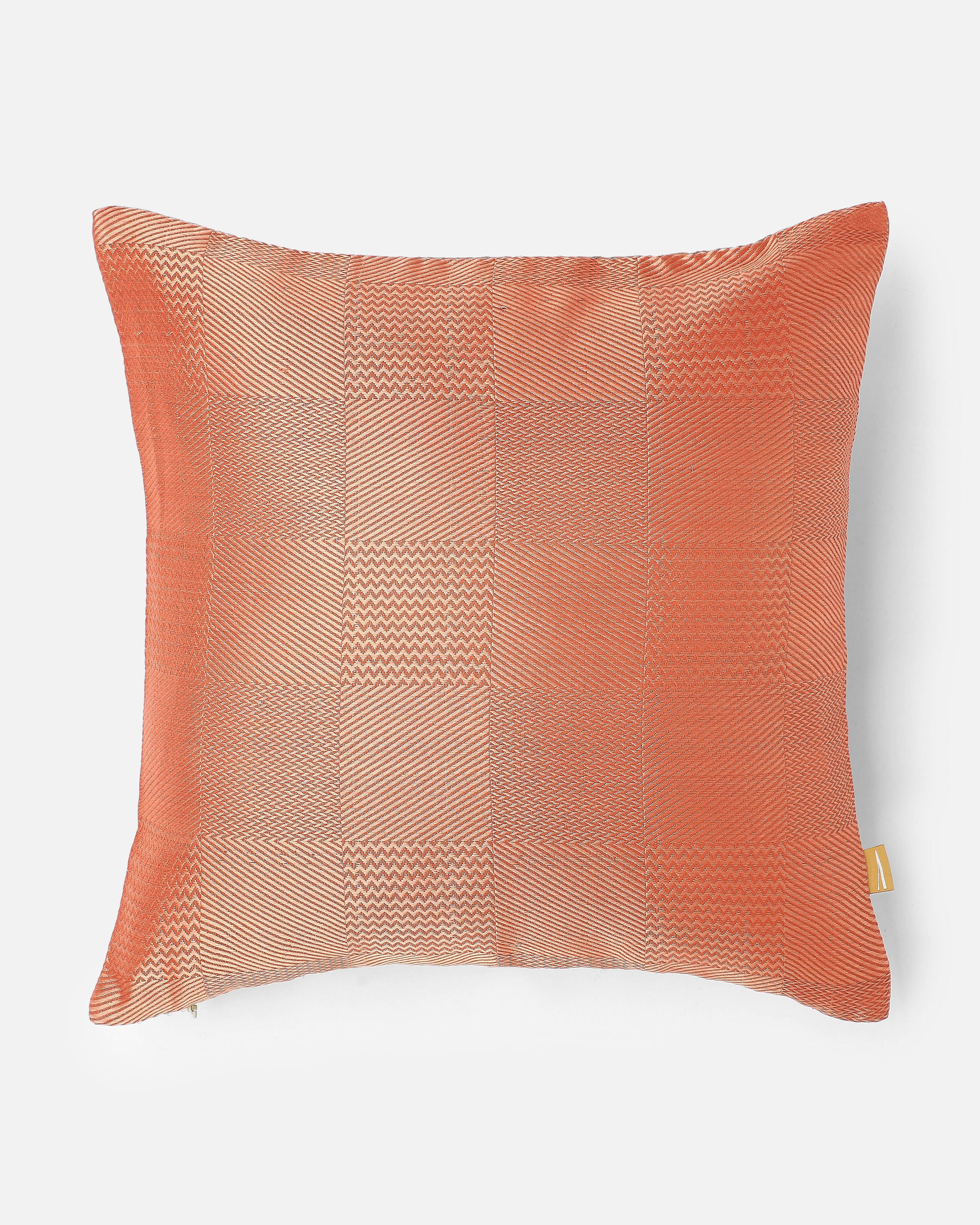 Meenara Banarasi Tanchoi Silk Cushion Cover