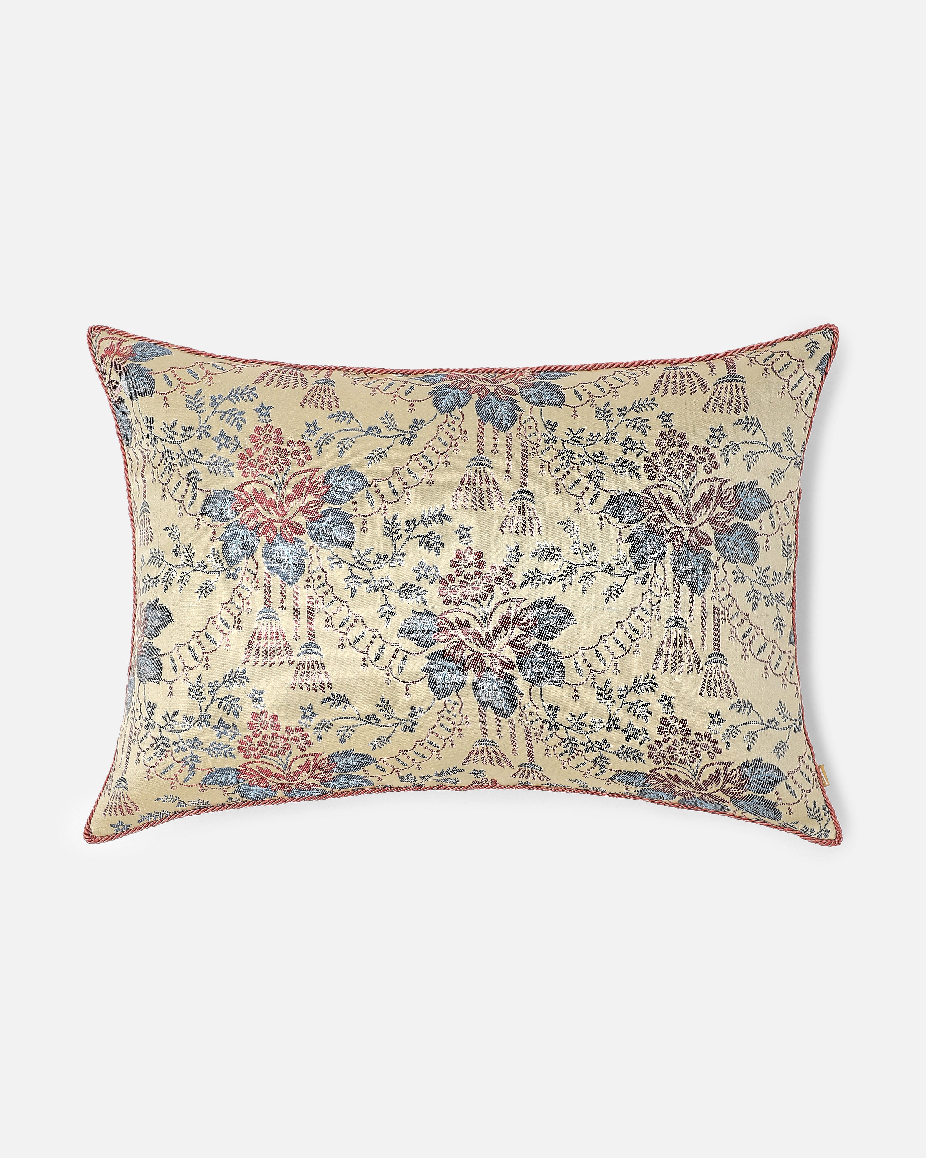 Arina Banarasi Gyasar Silk Viscose Cushion Cover