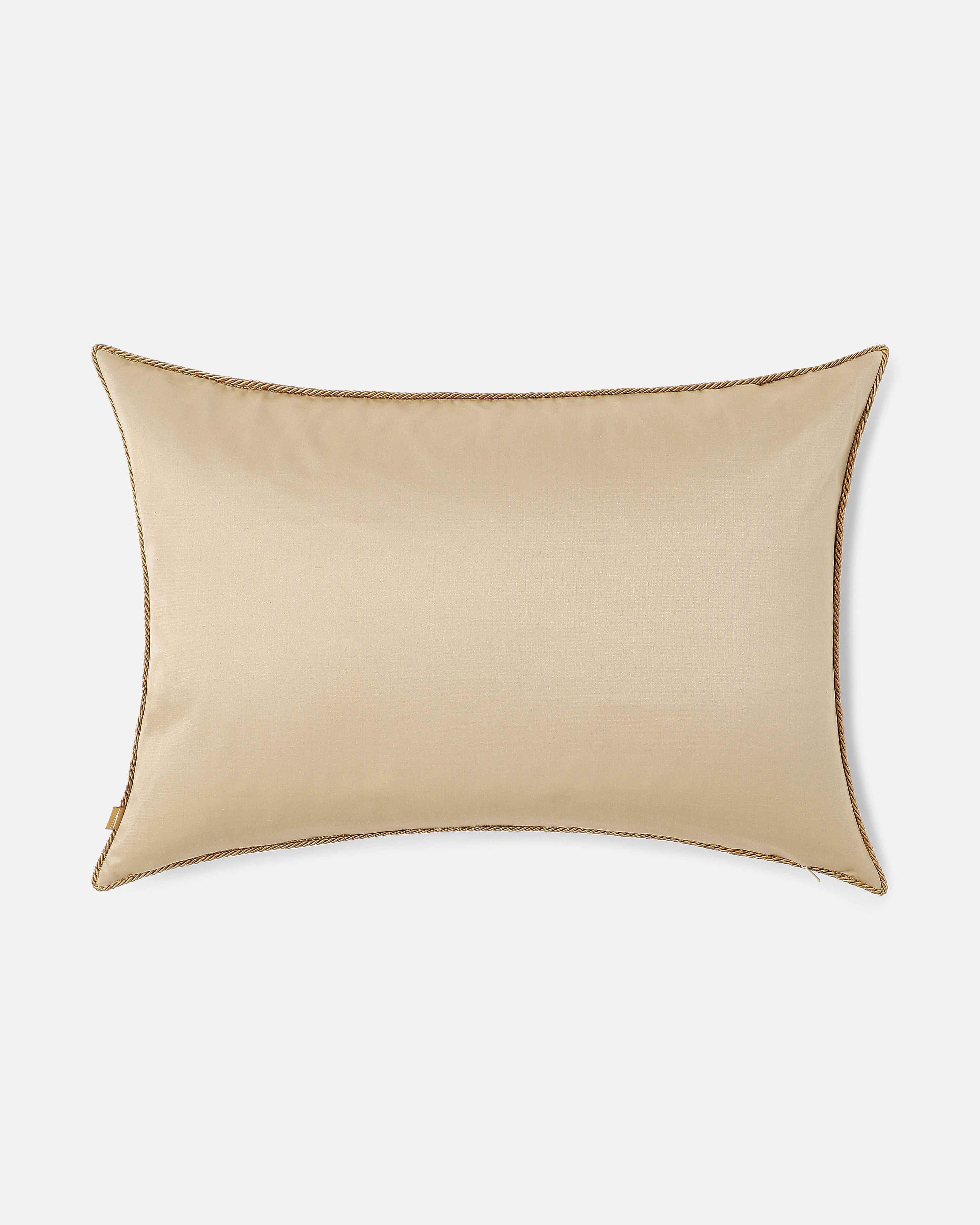 Aleina Banarasi Satin Brocade Silk Viscose Cushion Cover