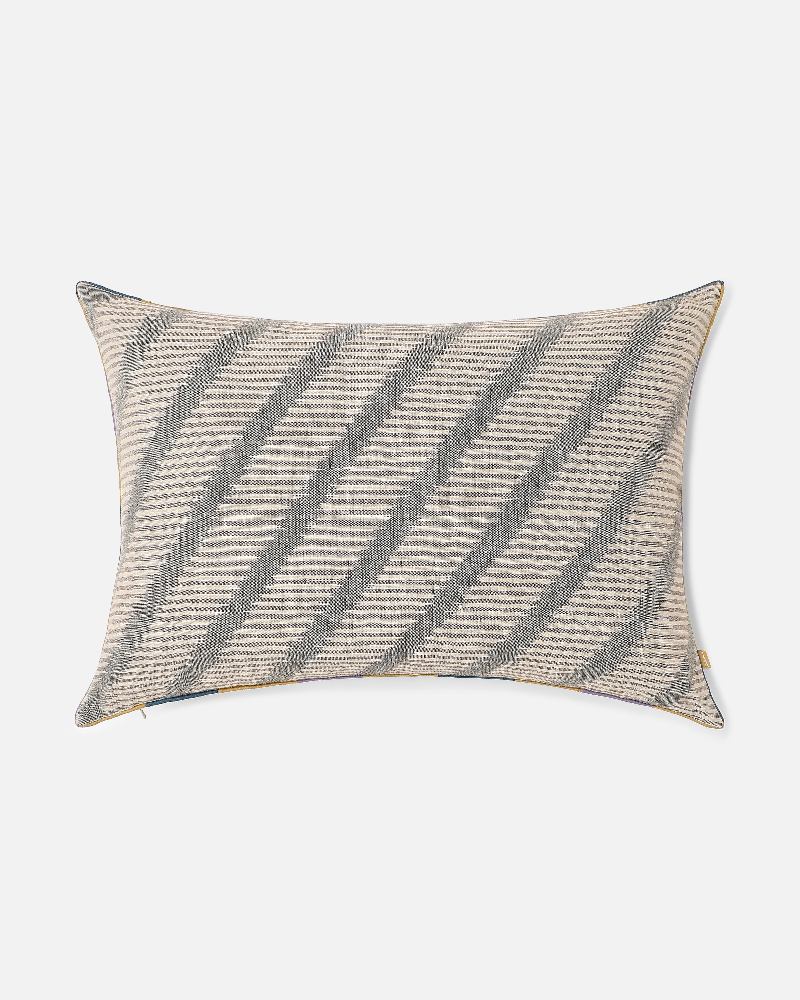 Suya Pochampally Weft Ikat Cotton Cushion Cover