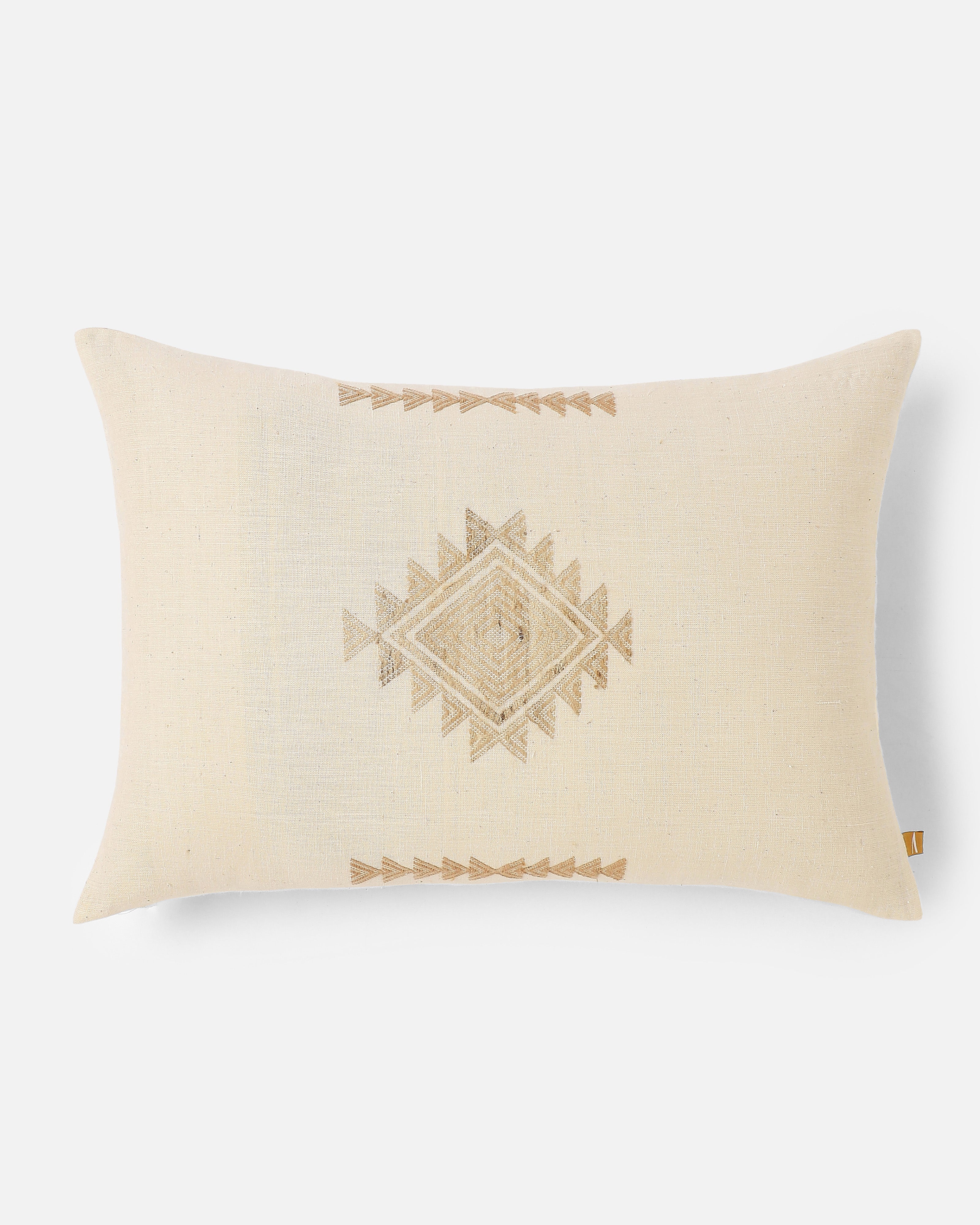 Dikshita Bhujodi Extra Weft Cotton Cushion Cover