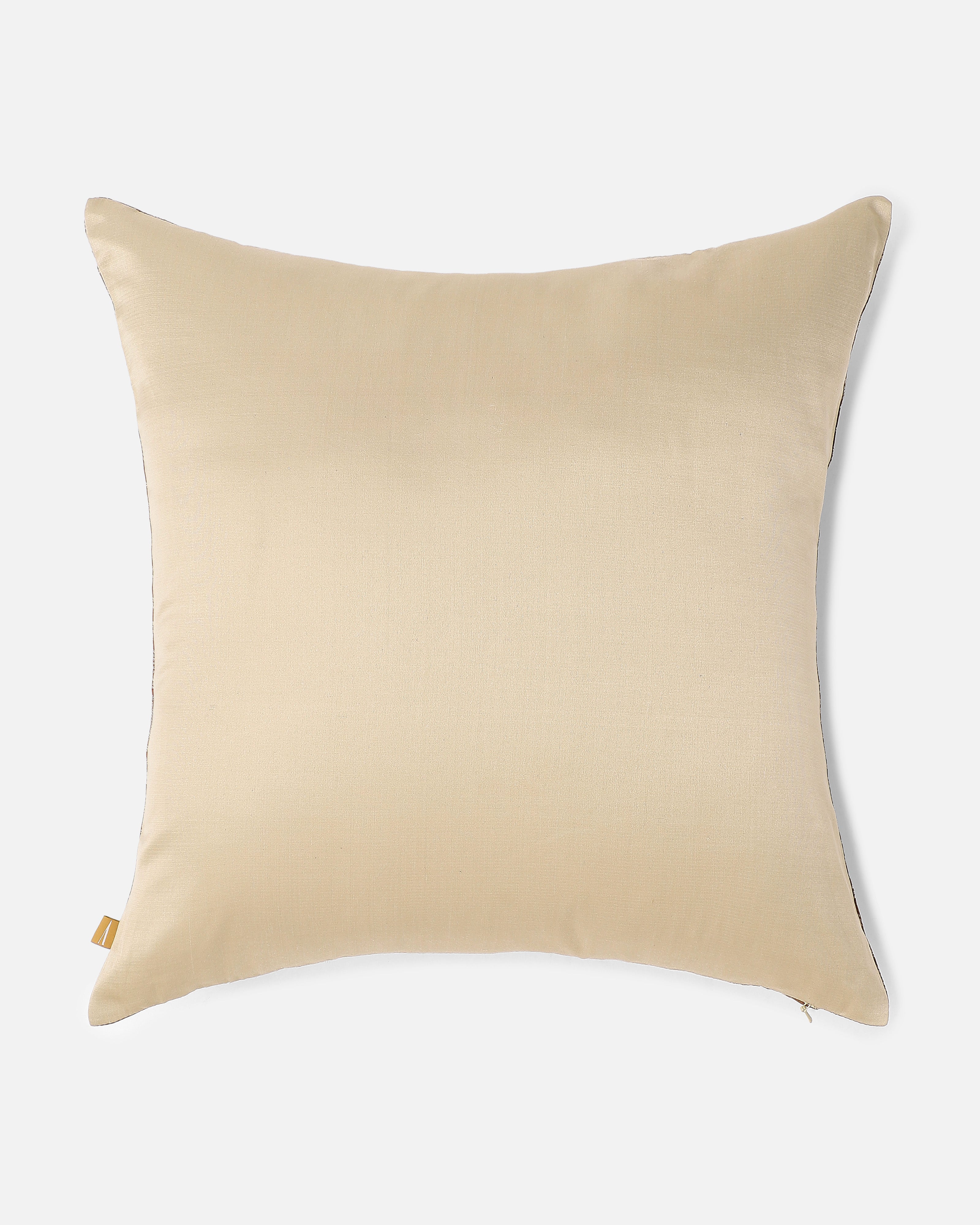 Kholm Banarasi Powdi Silk Cushion Cover