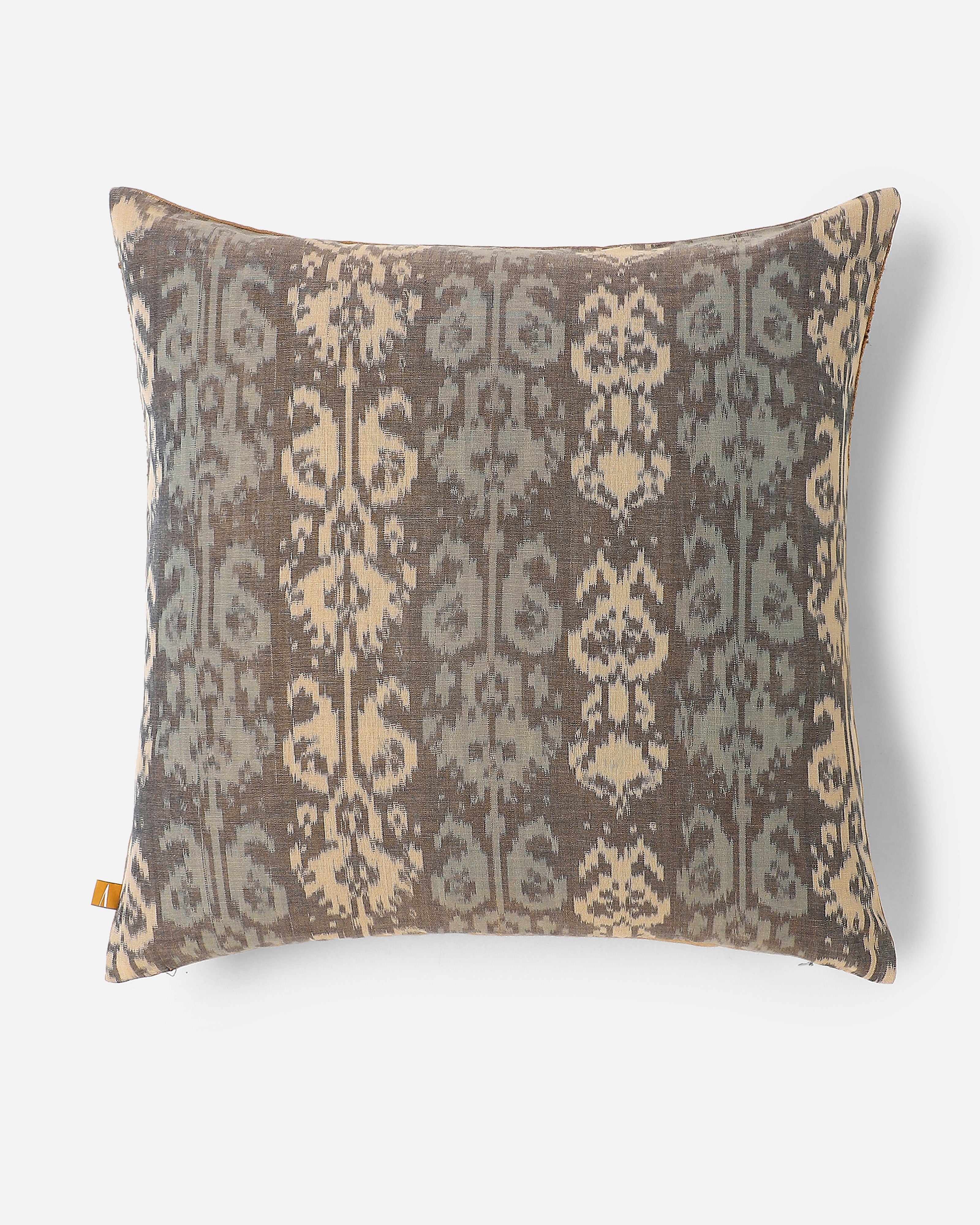 Gadag Bhujodi Extra Weft Cotton Cushion Cover
