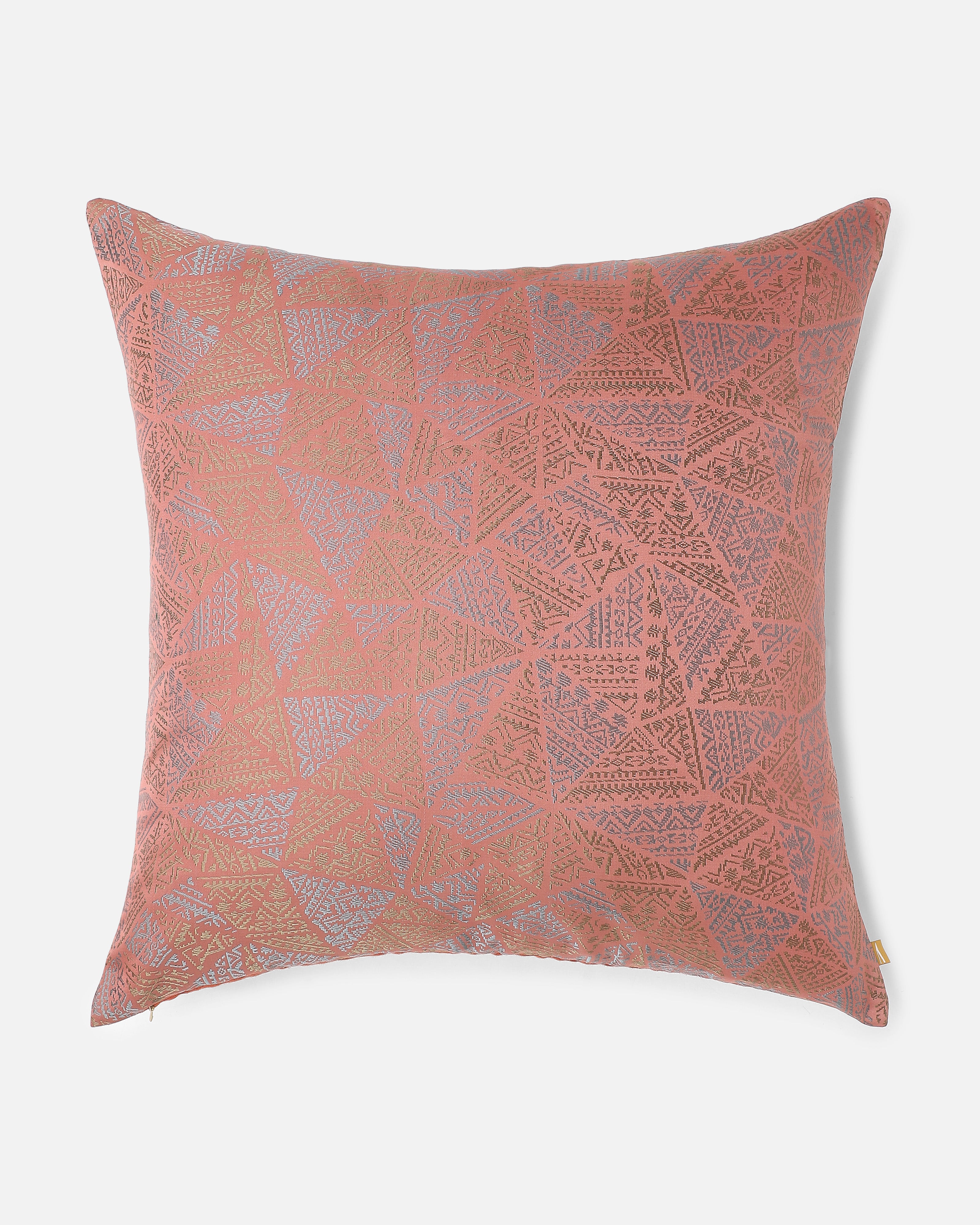 Seerat Banarasi Tanchoi Silk Cushion Cover
