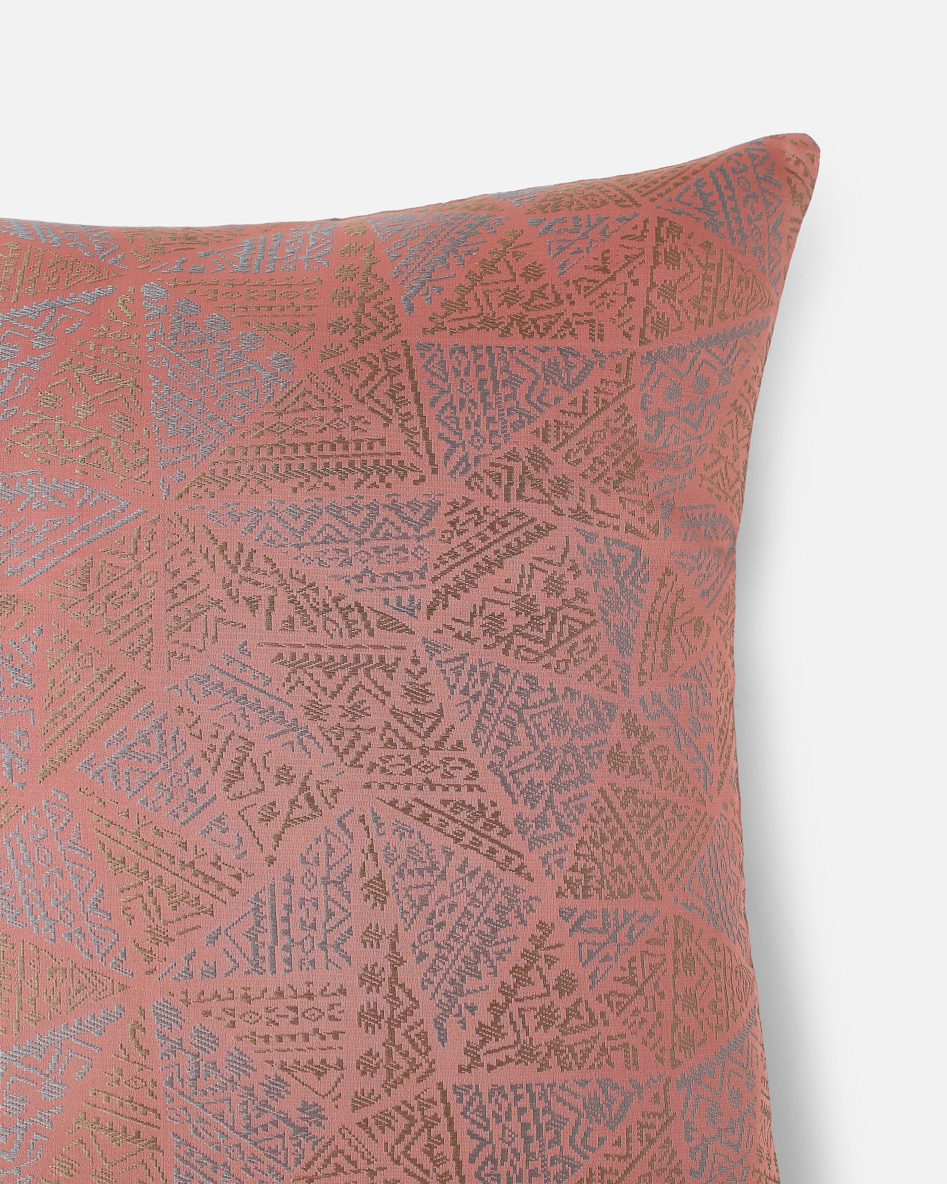 Seerat Banarasi Tanchoi Silk Cushion Cover