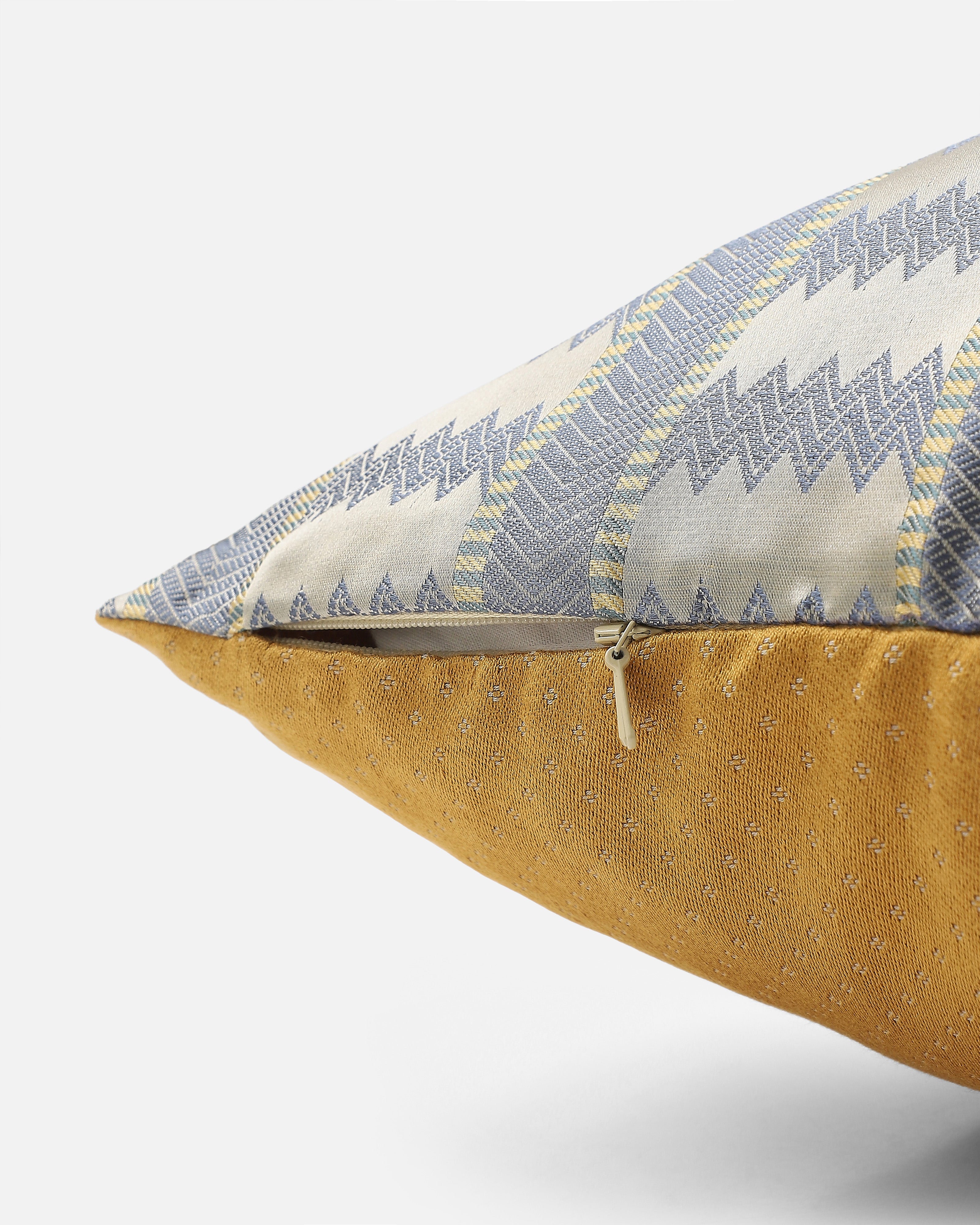 Mehula Banarasi Tanchoi Silk Cushion Cover