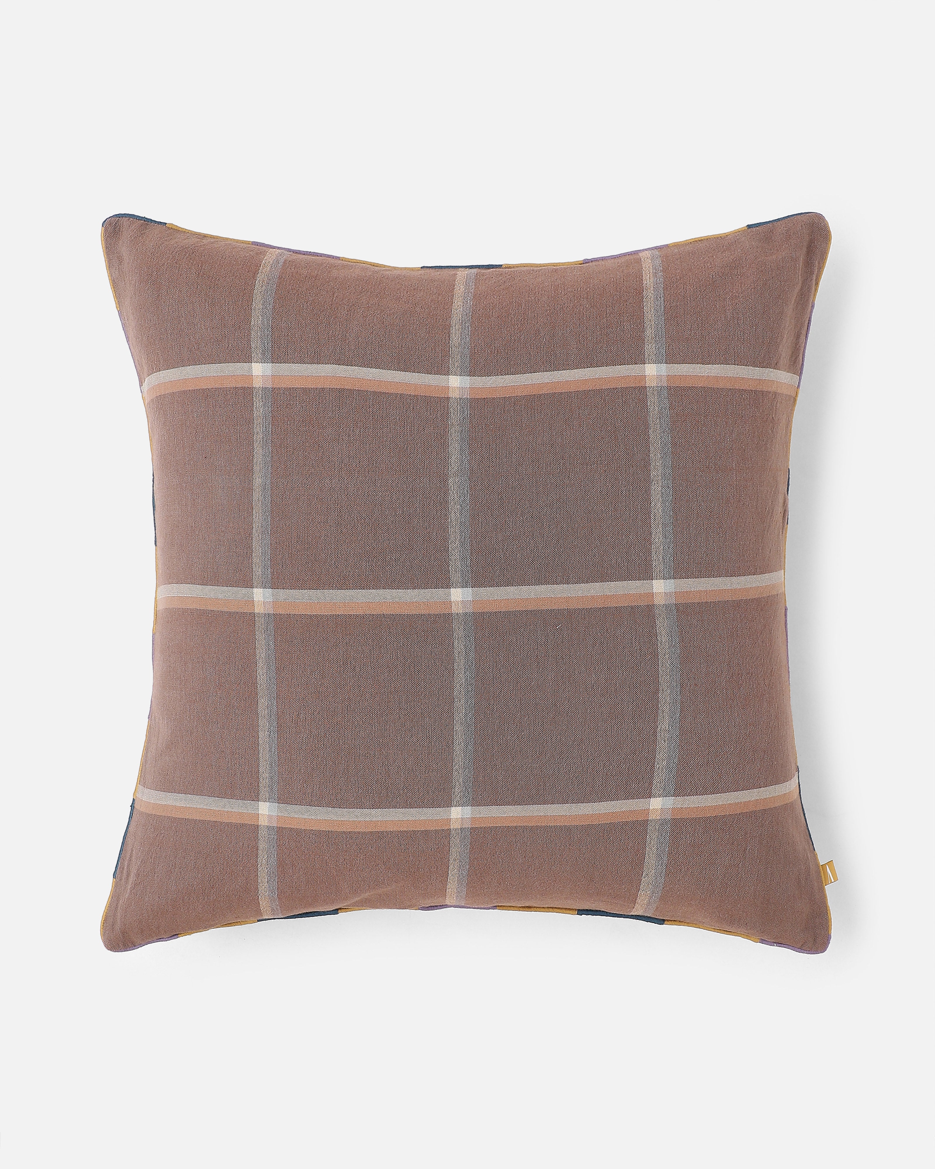 Renuka Bhujodi Plain Weave Cotton Cushion Cover