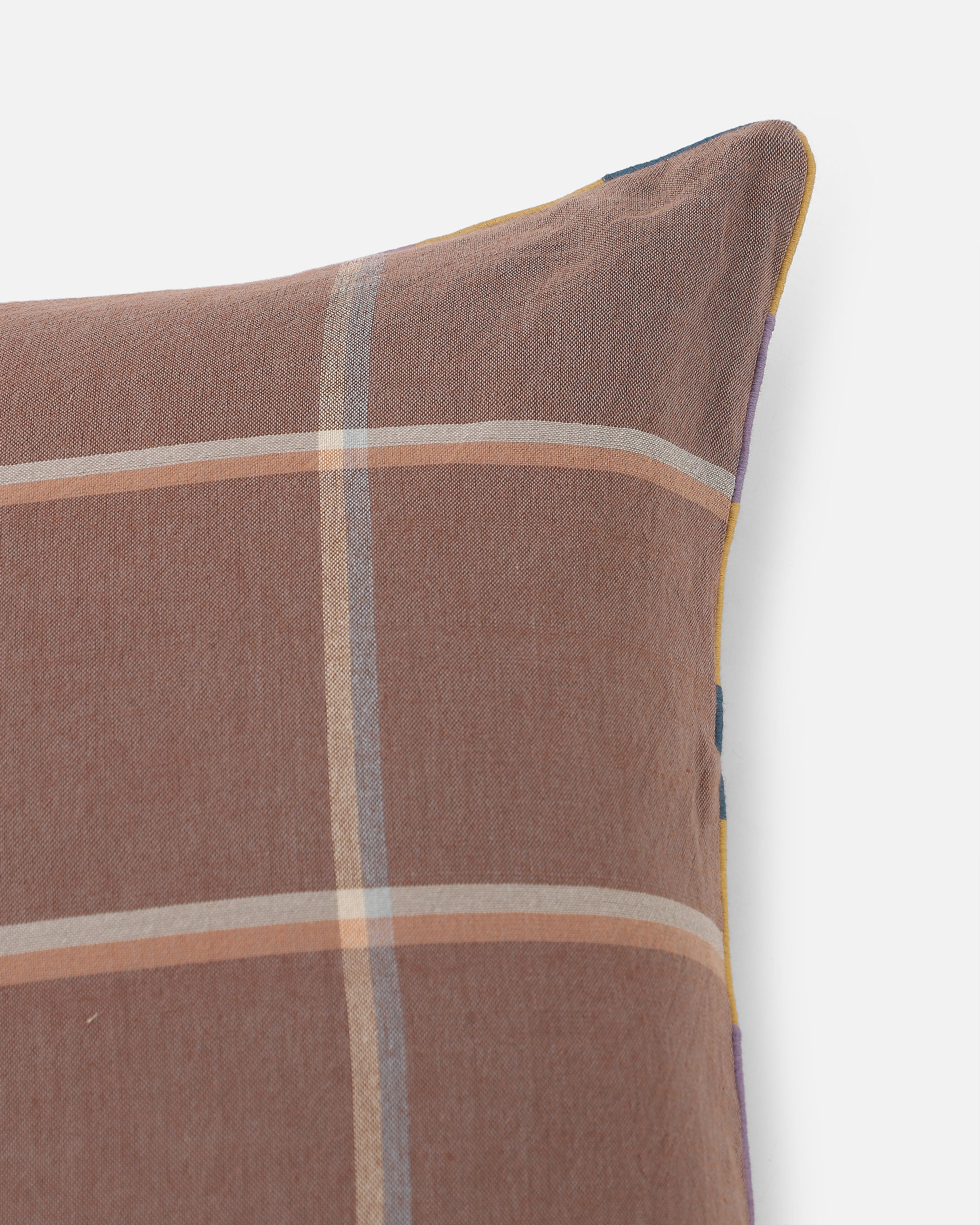 Renuka Bhujodi Plain Weave Cotton Cushion Cover