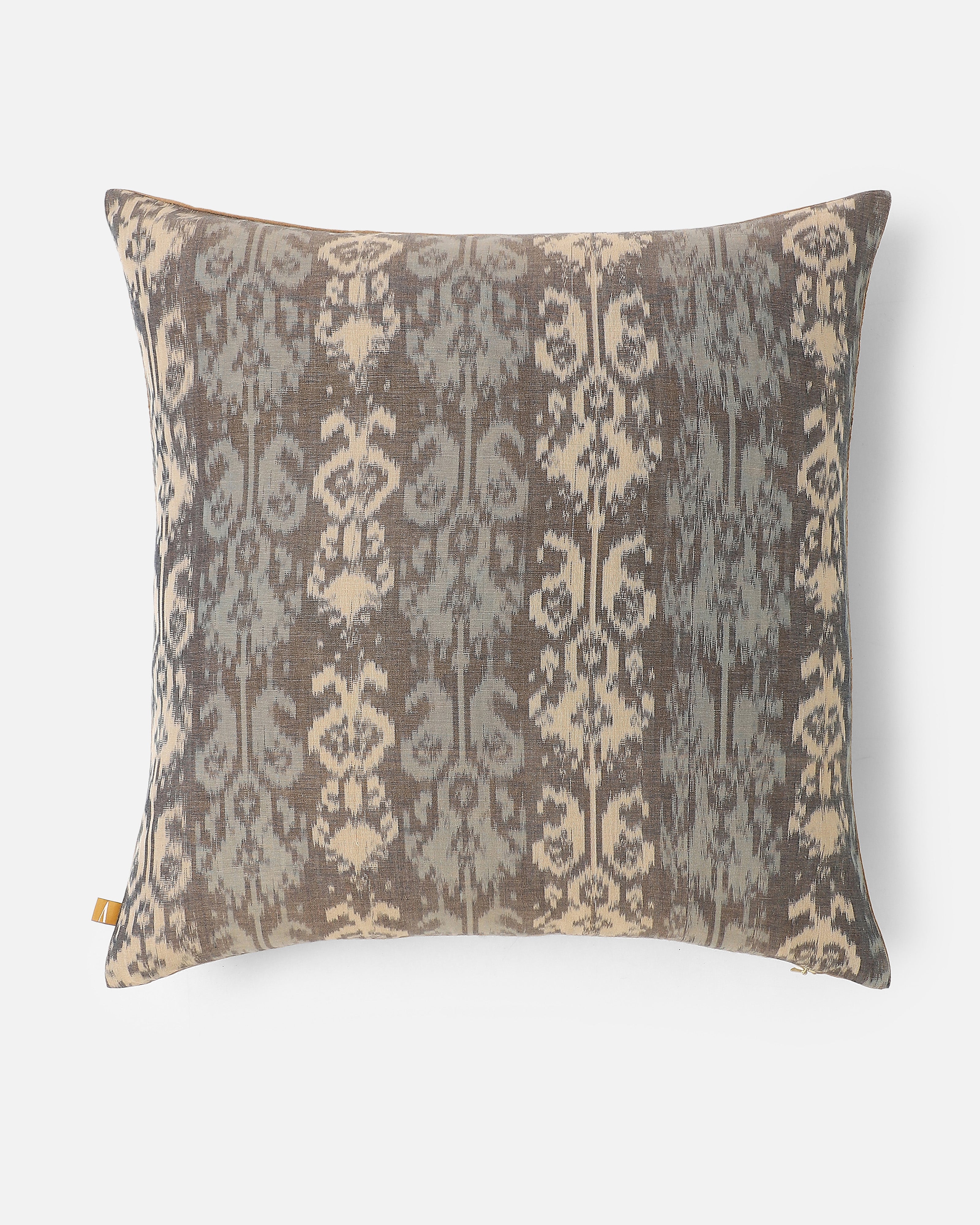 Gadag Bhujodi Extra Weft Cotton Cushion Cover