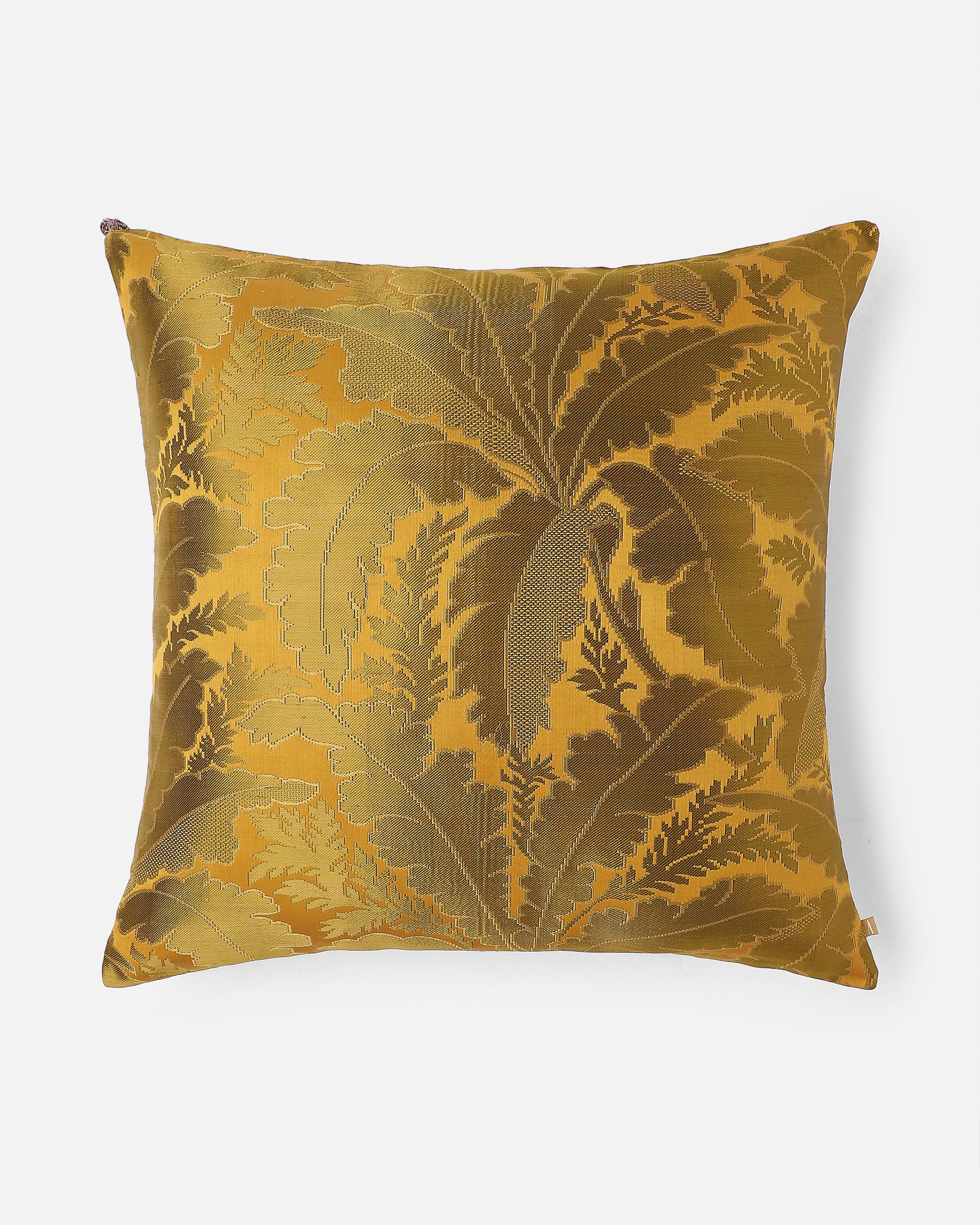 Sona Banarasi Gyasar Silk Viscose Cushion Cover