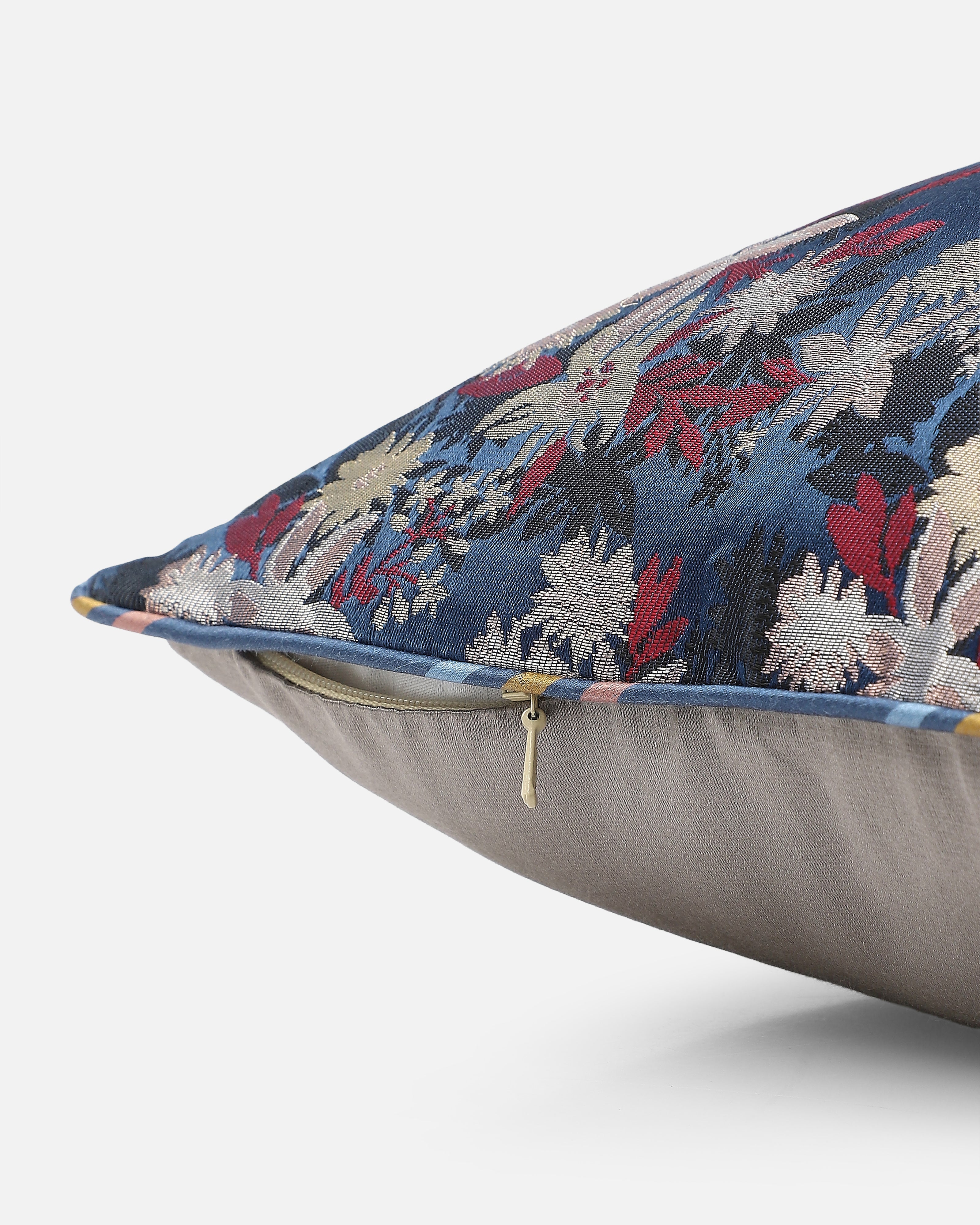 Merai Banarasi Brocade Silk Viscose Cushion Cover