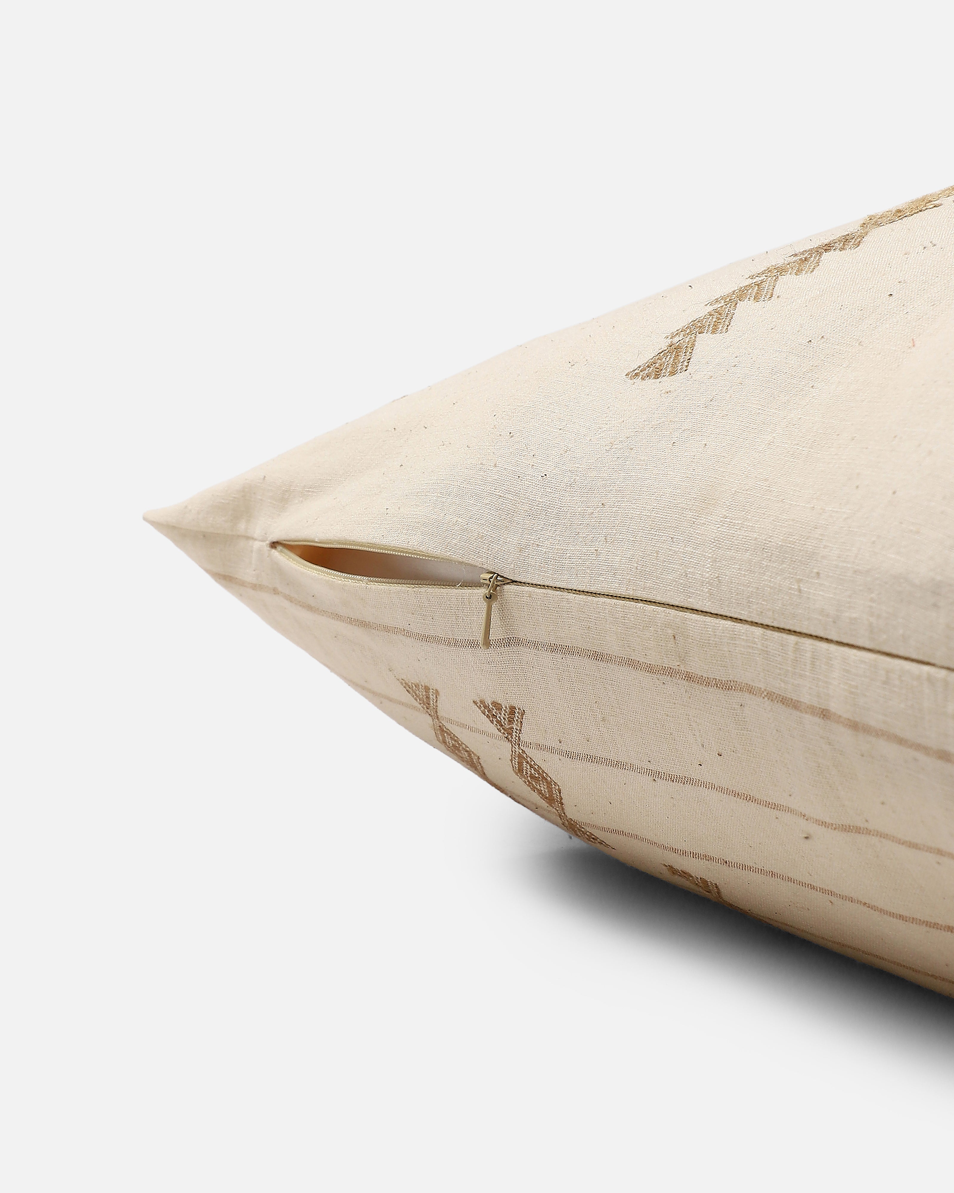 Naiya Bhujodi Extra Weft Cotton Floor Cushion Cover