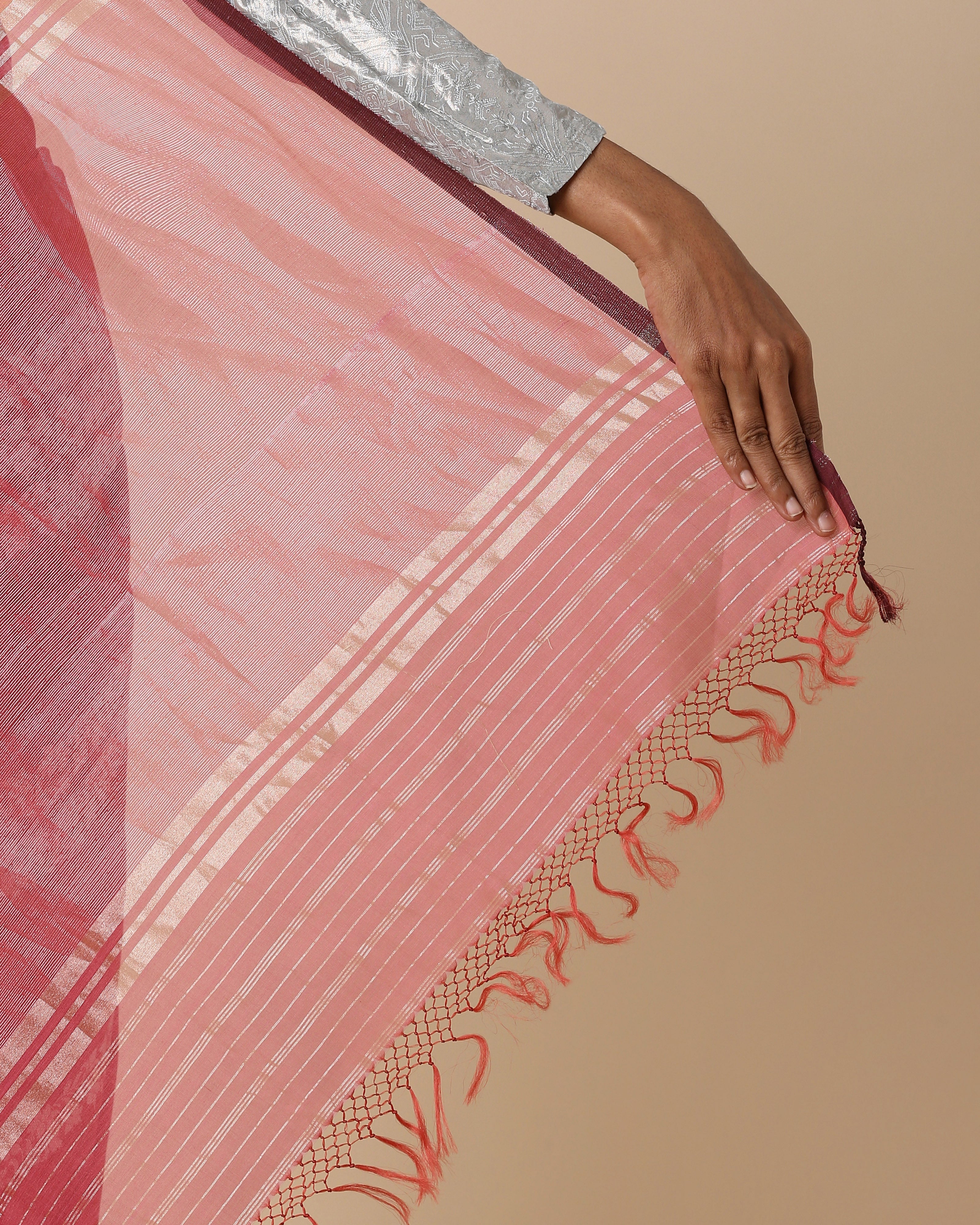 Oomna Banarasi Kadwa Silk Cotton Saree