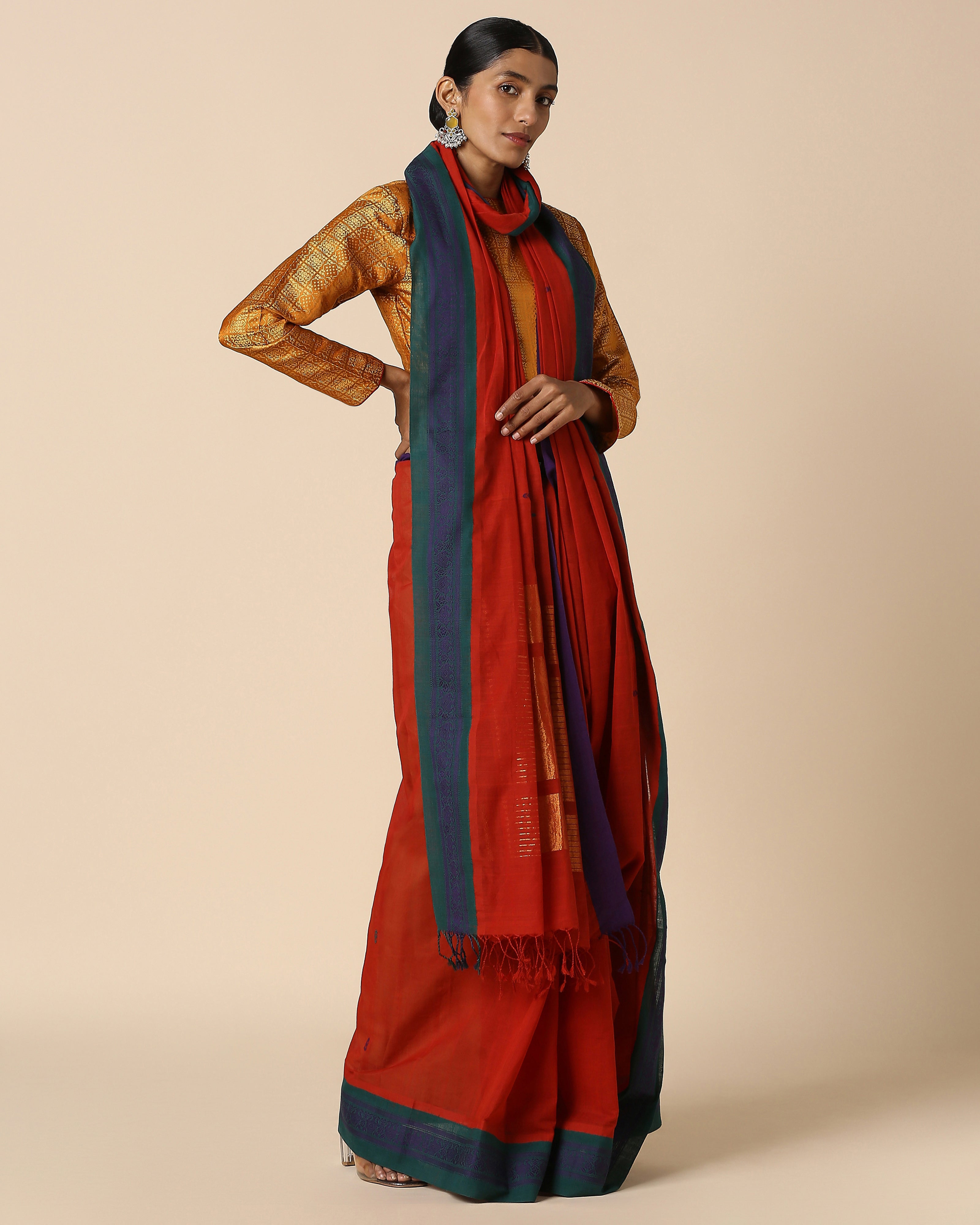 Eesha Angara Jala Cotton Saree
