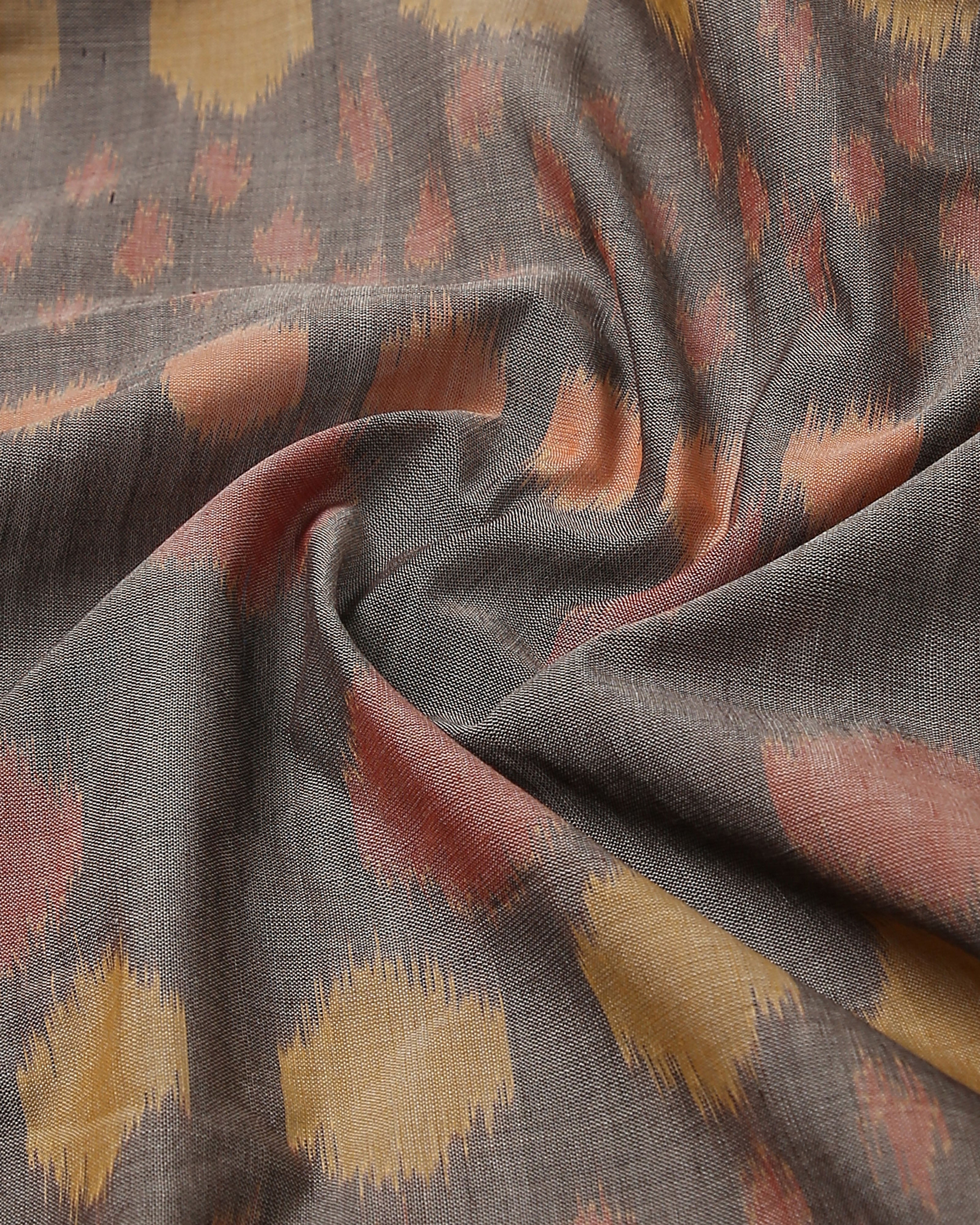 Nurvi Pochampally Weft Ikat Cotton Saree