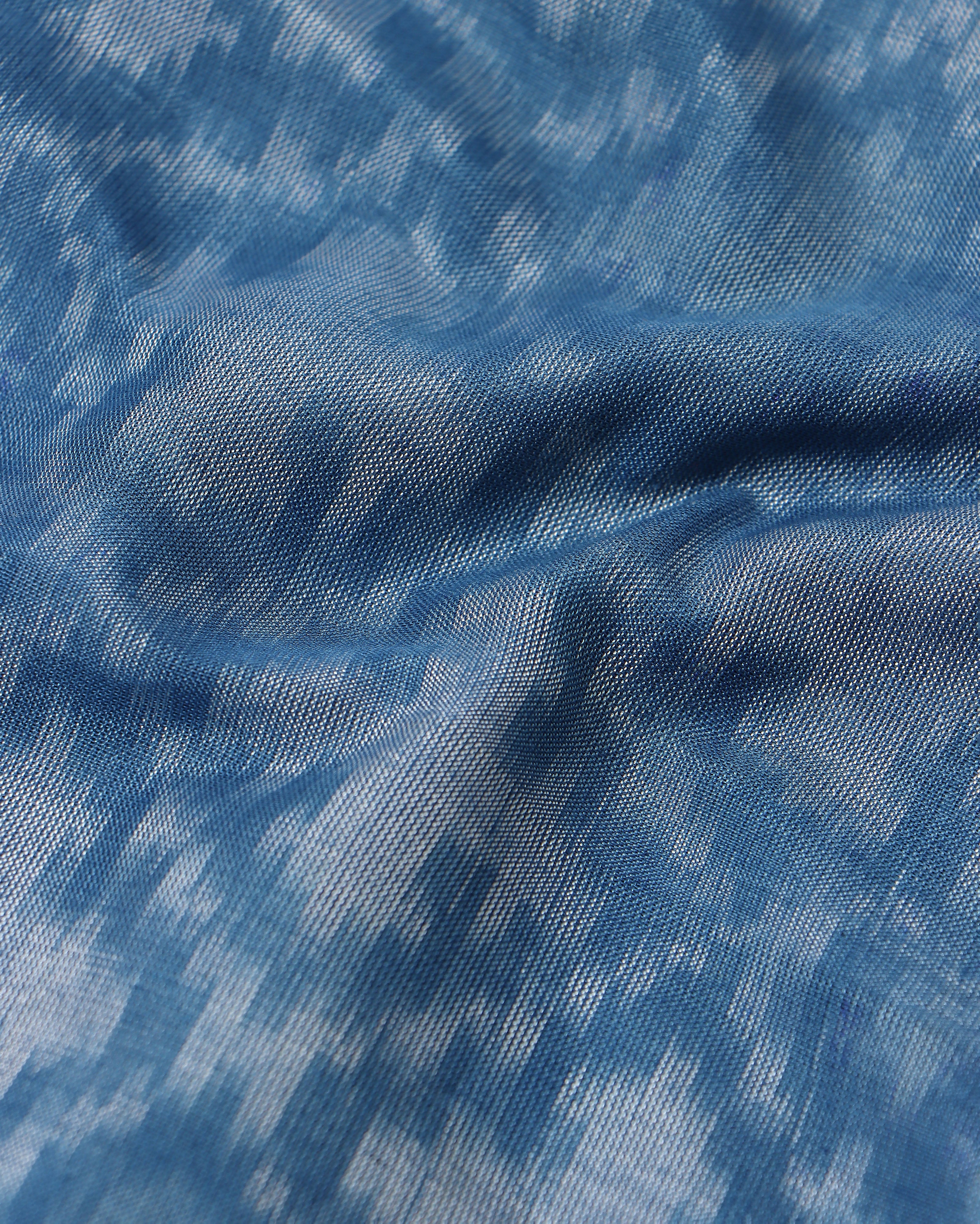 Taran Pochampally Warp Ikat Silk Cotton Saree