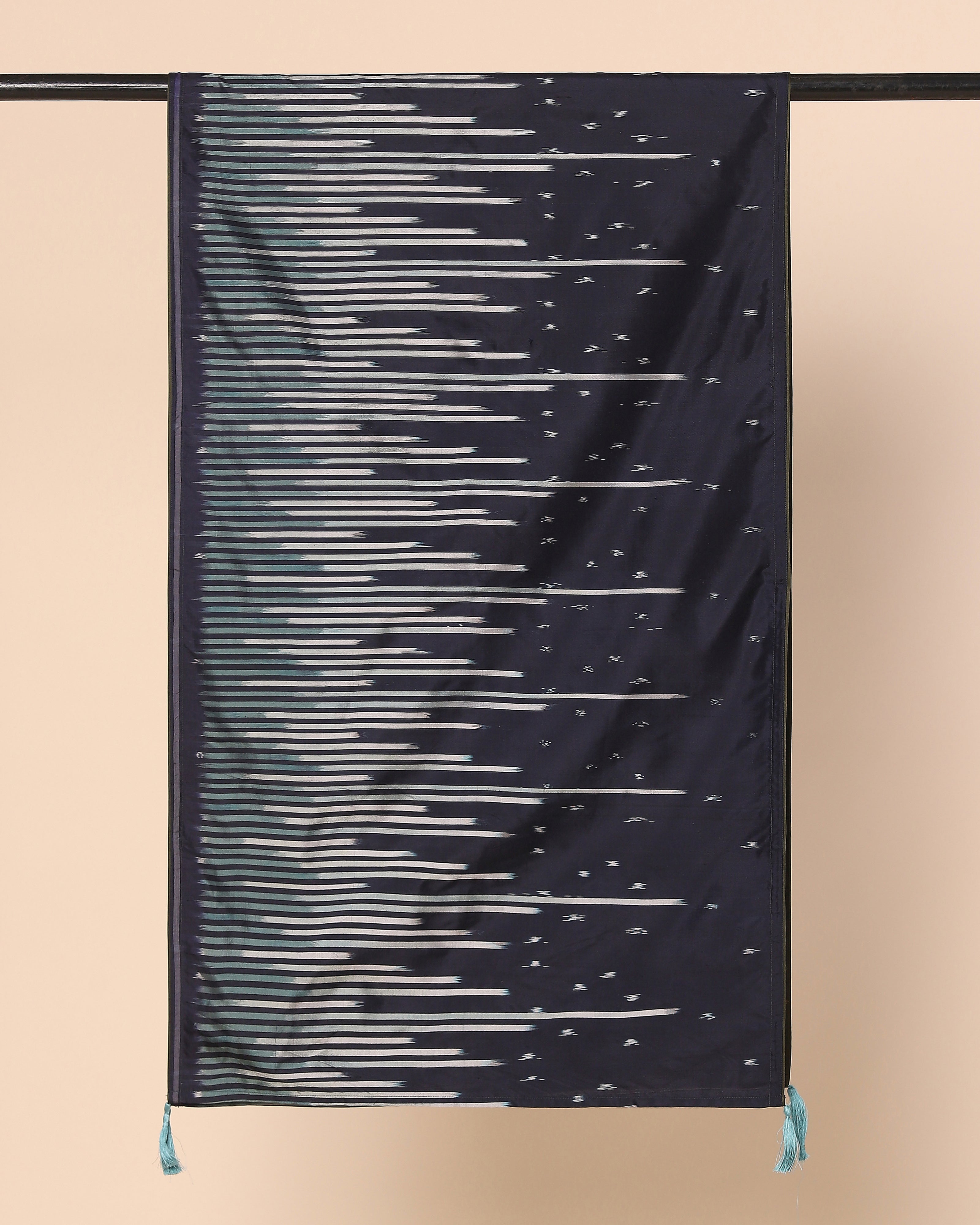 Aariz Pochampally Weft Ikat Silk Stole