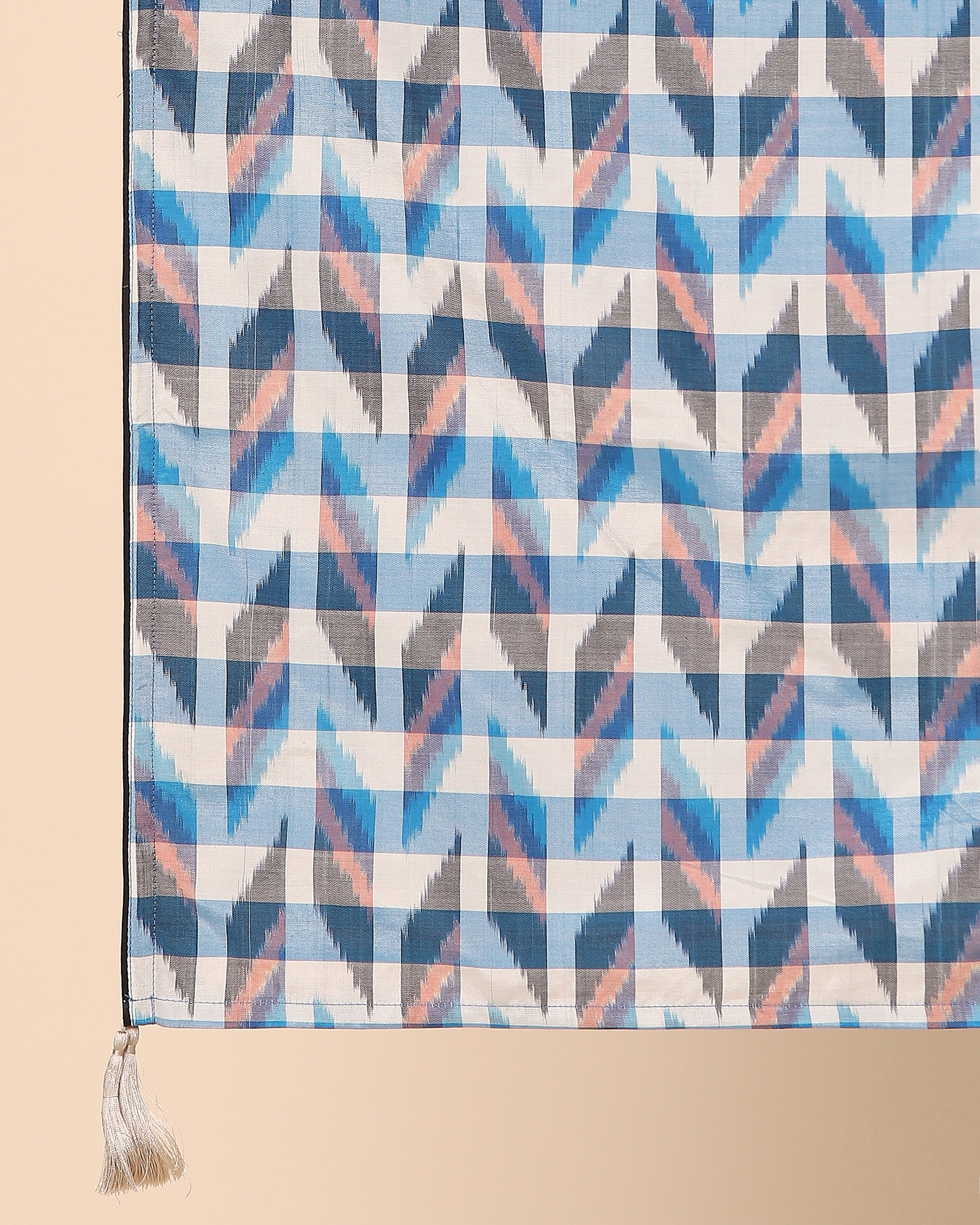 Haroon Pochampally Warp Ikat Silk Cotton Stole