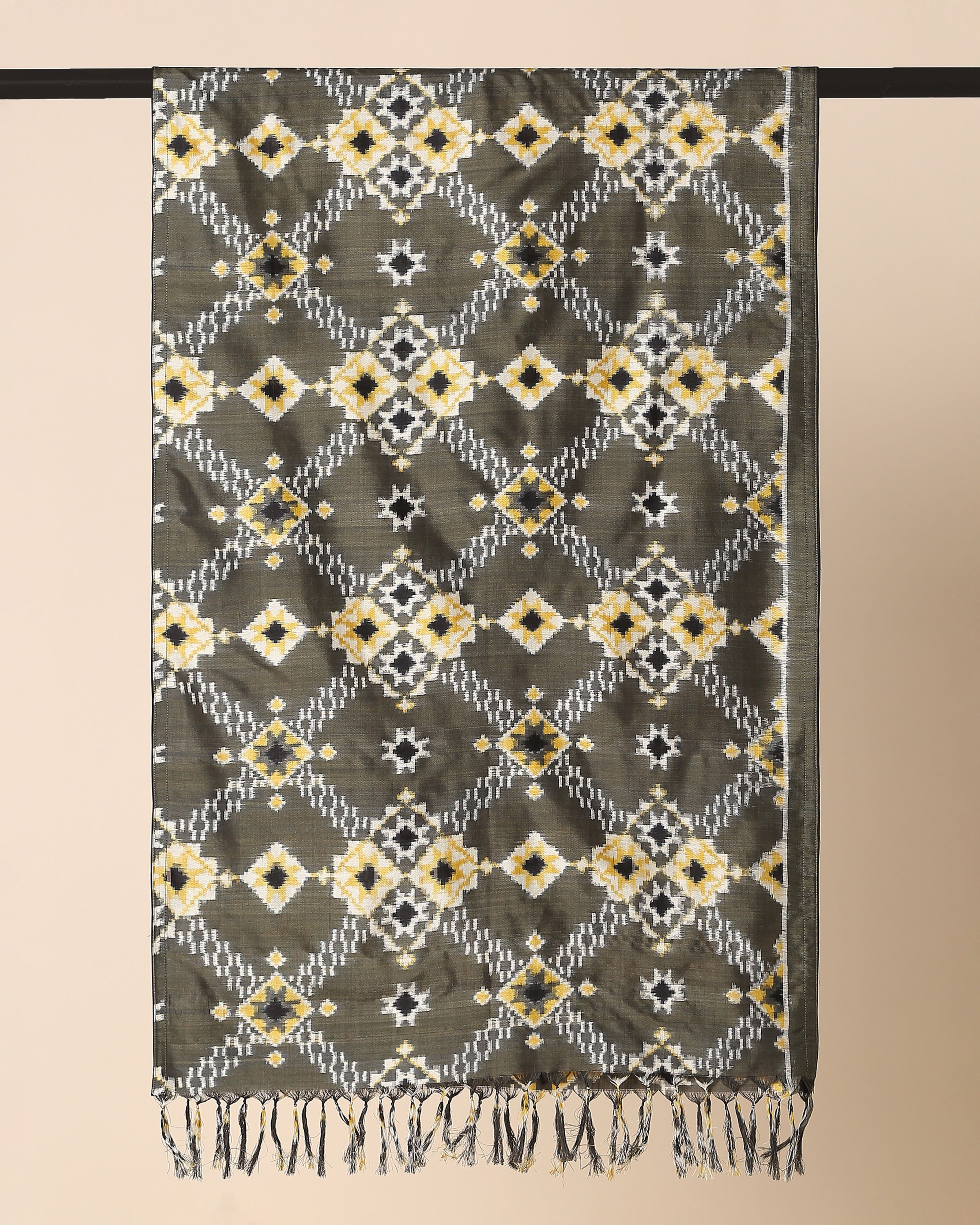 Nihara Pochampally Double Ikat Silk Stole