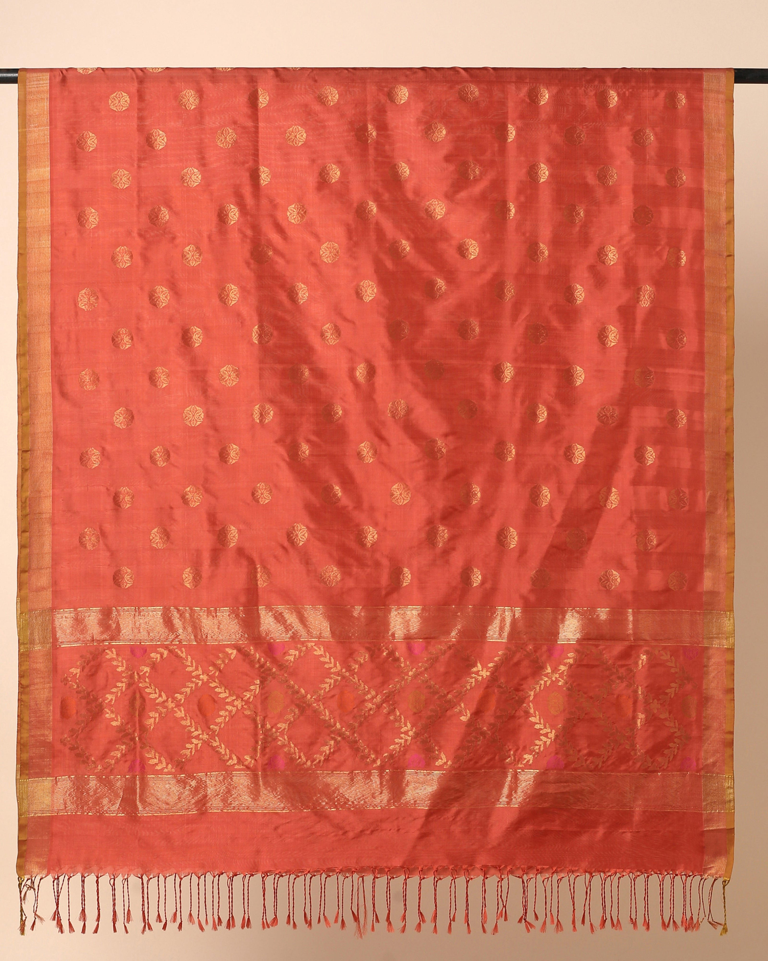 Parv Uppada Jamdani Silk Dupatta
