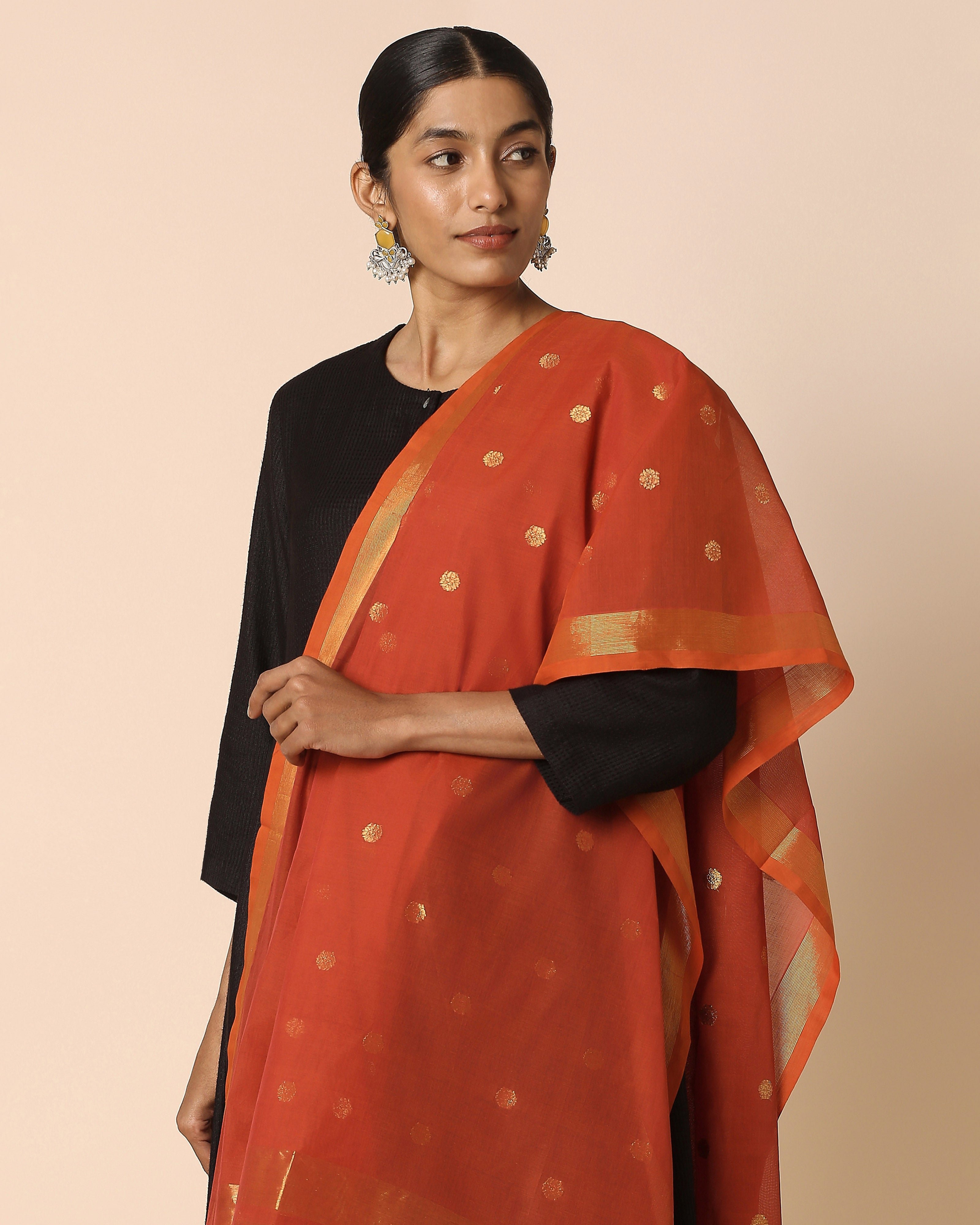 Sierra Uppada Jamdani Cotton Dupatta