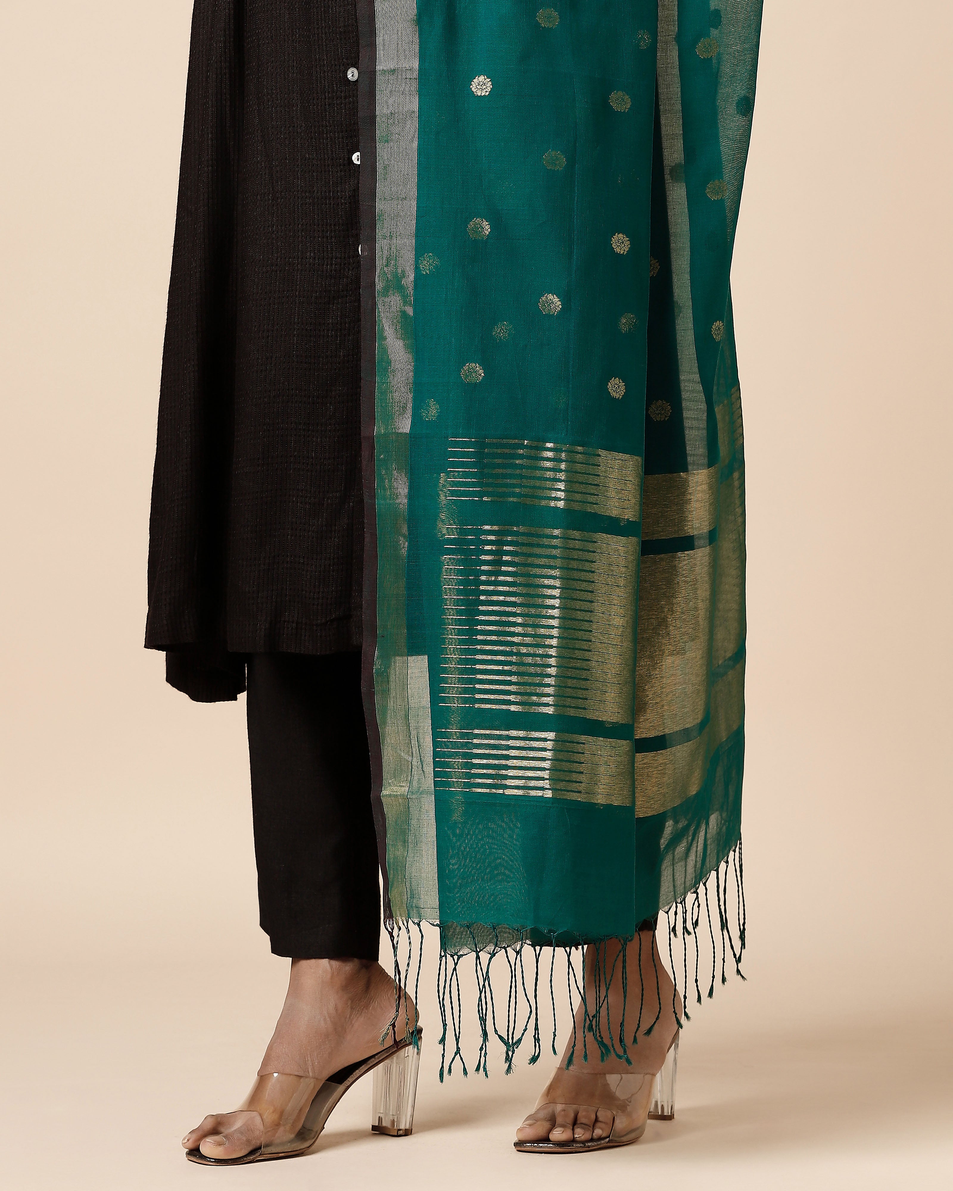 Sierra Uppada Jamdani Cotton Dupatta