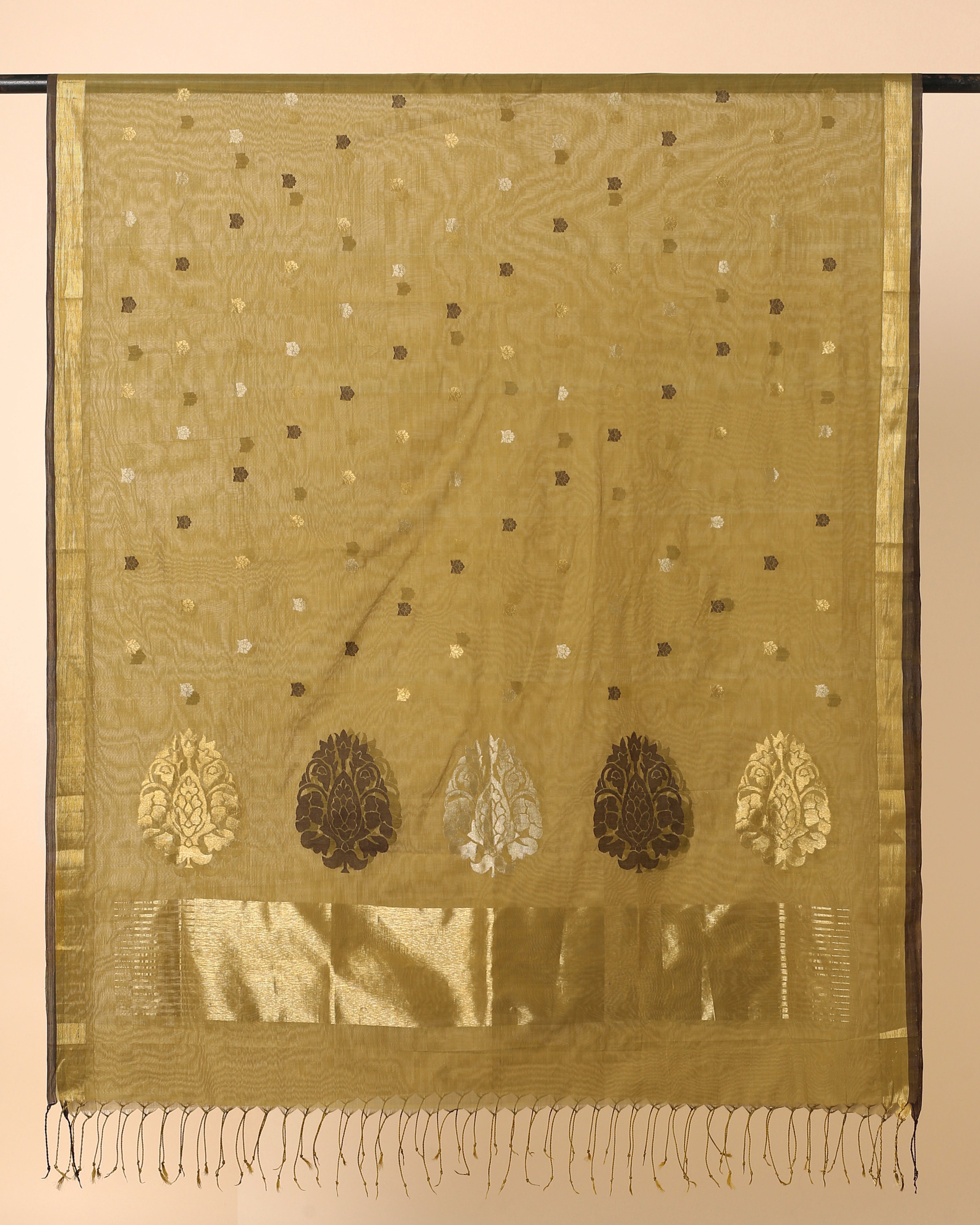 Raman Uppada Jamdani Cotton Dupatta