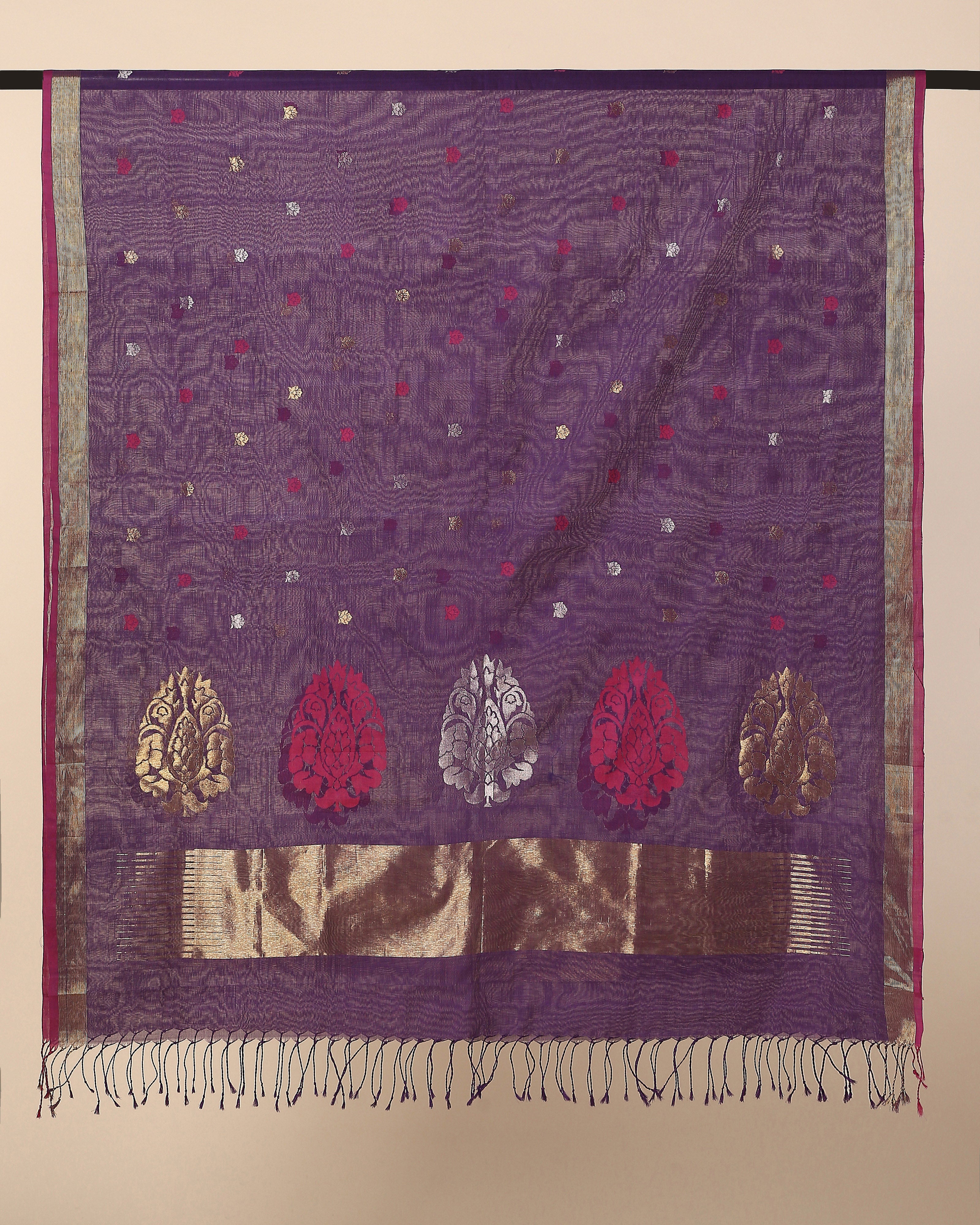 Raman Uppada Jamdani Cotton Dupatta