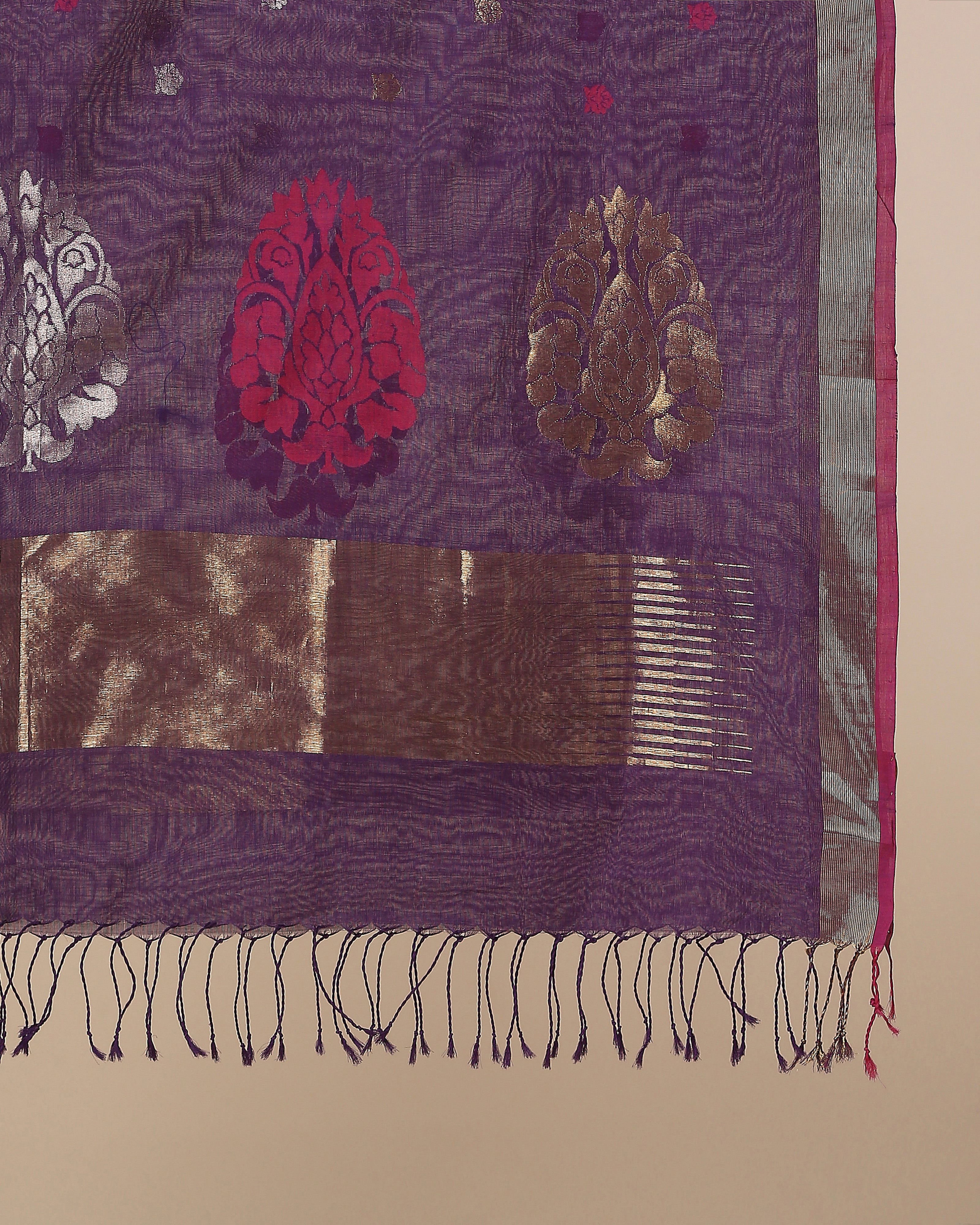 Raman Uppada Jamdani Cotton Dupatta