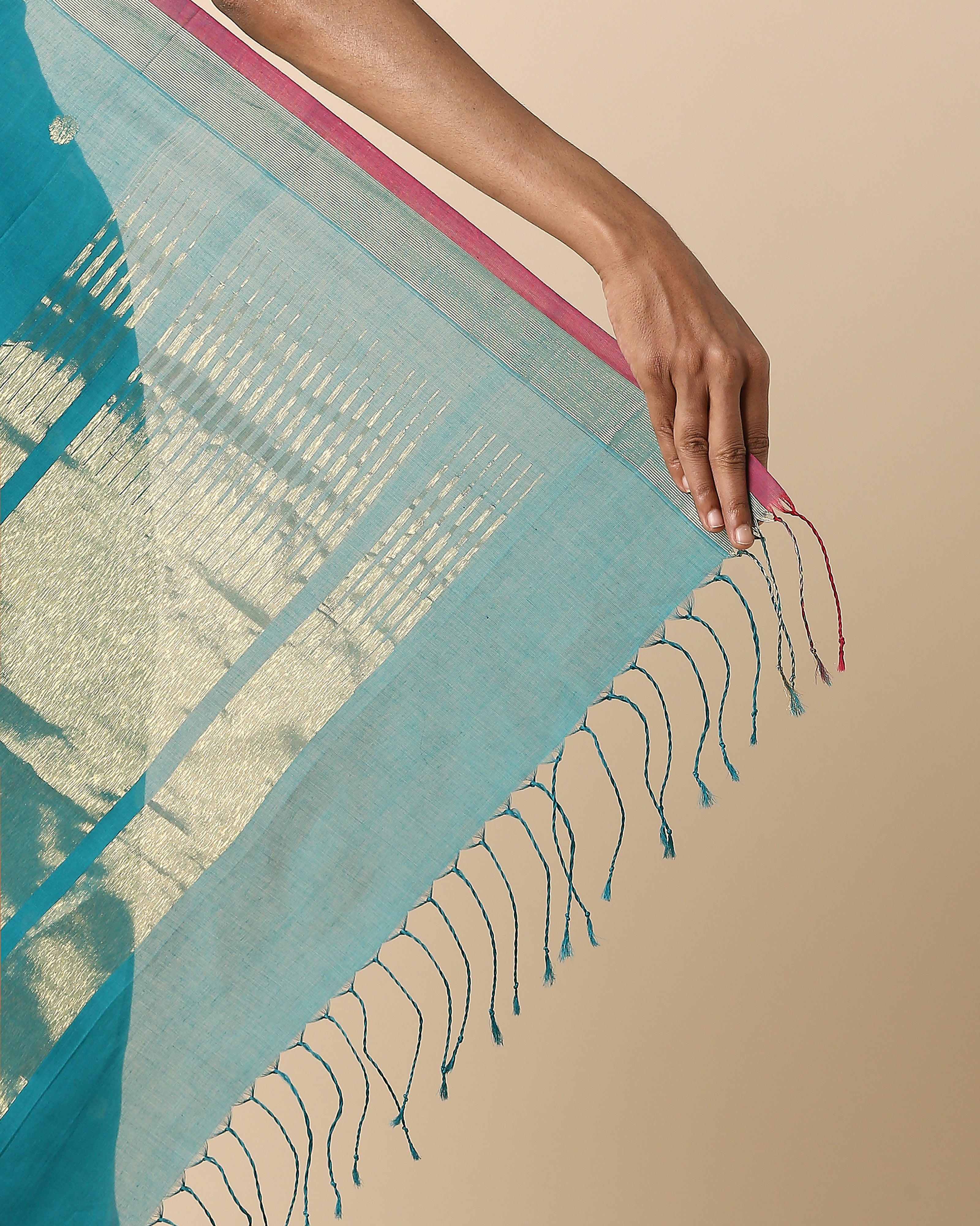 Sierra Uppada Jamdani Cotton Saree