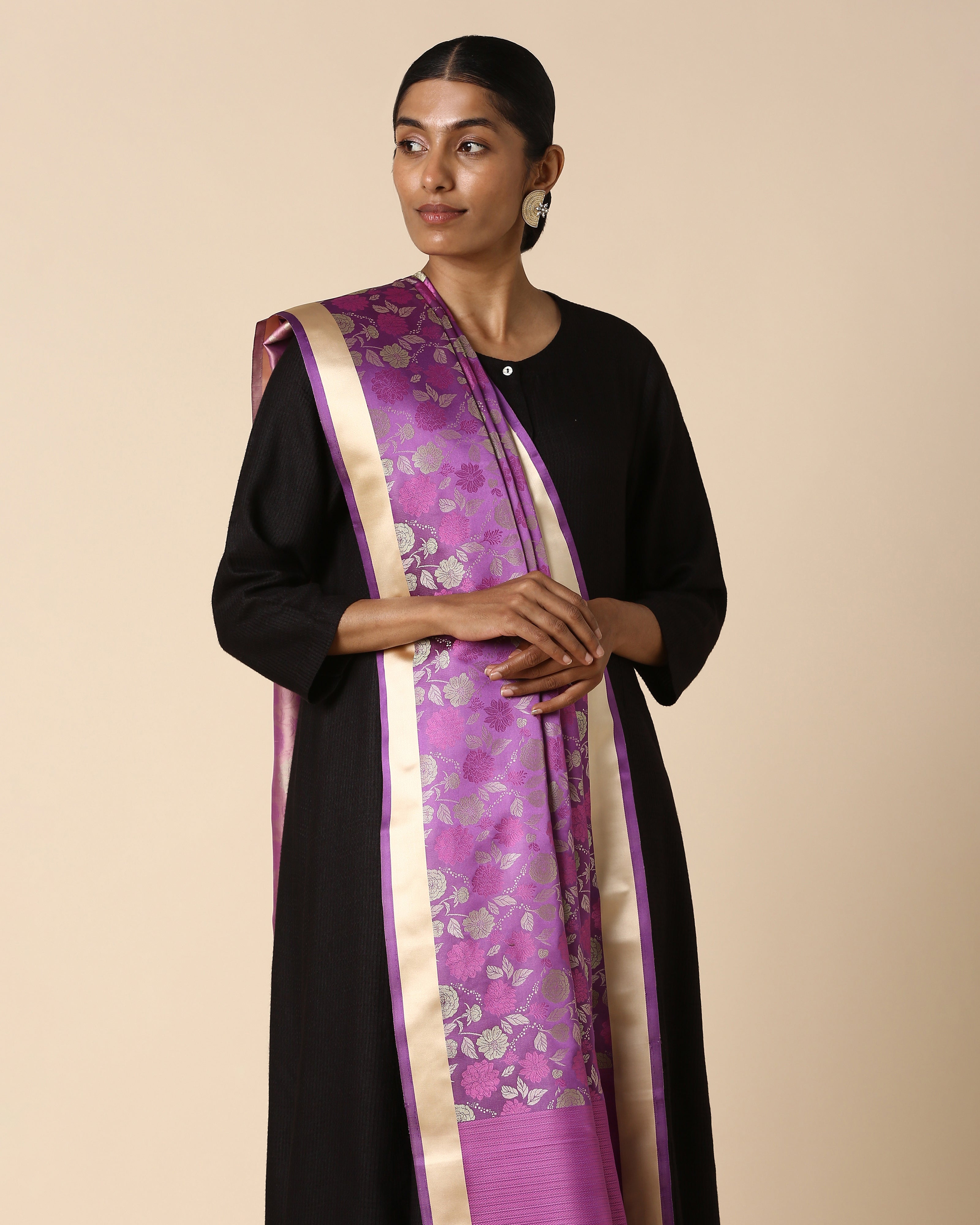 Shaily Banarasi Tanchoi Silk Dupatta