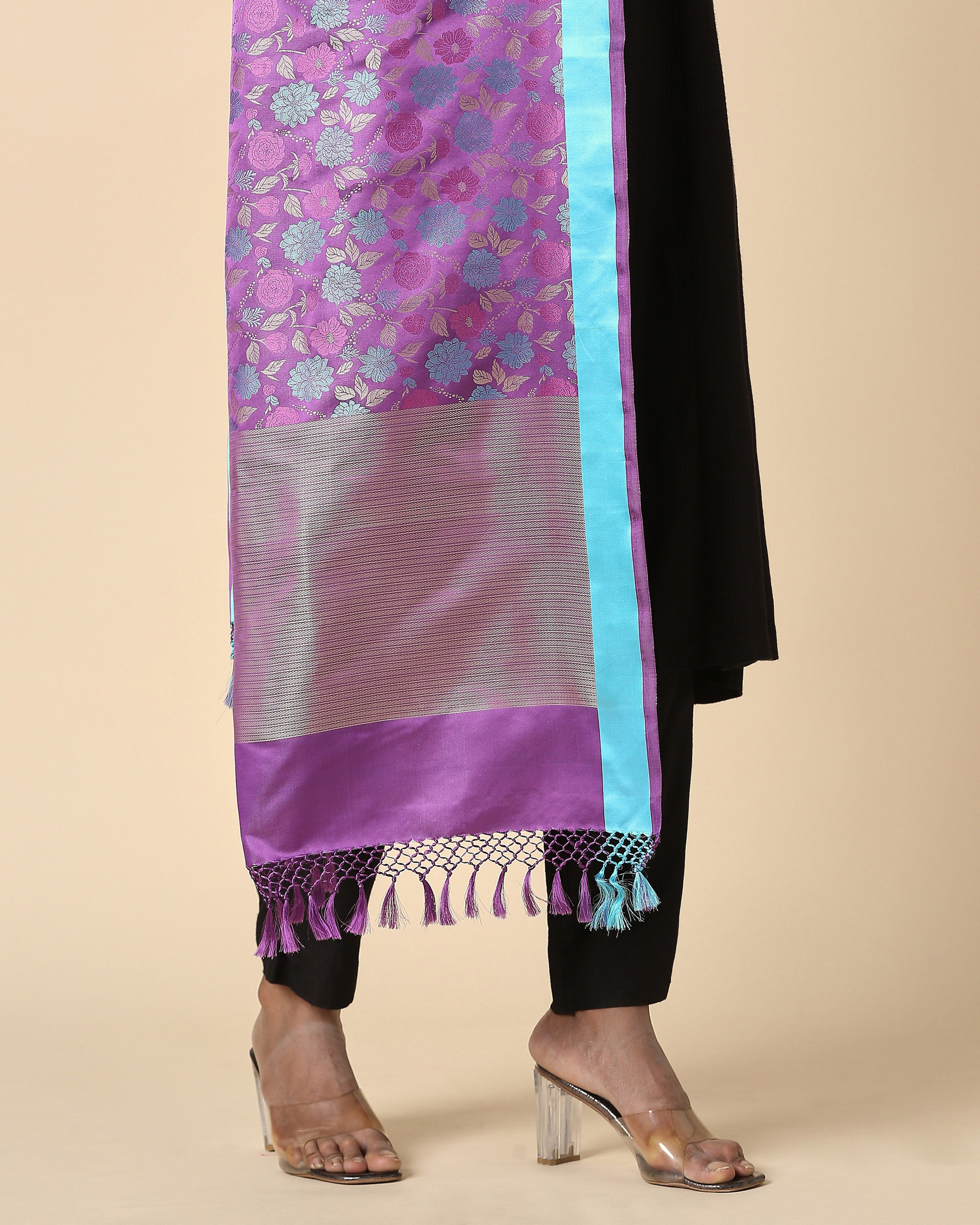 Shaily Banarasi Tanchoi Silk Dupatta