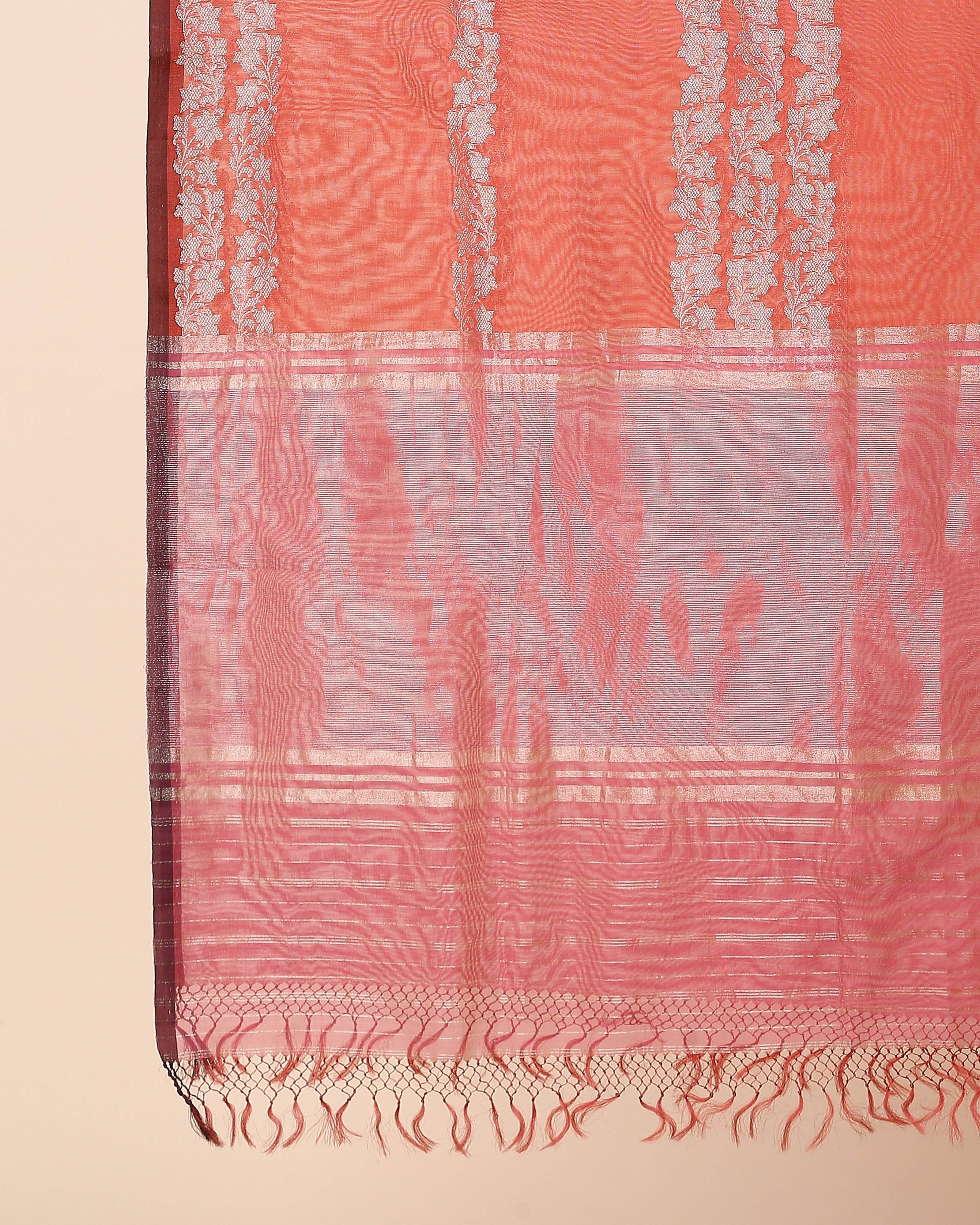 Oomna Banarasi Kadwa Silk Cotton Dupatta