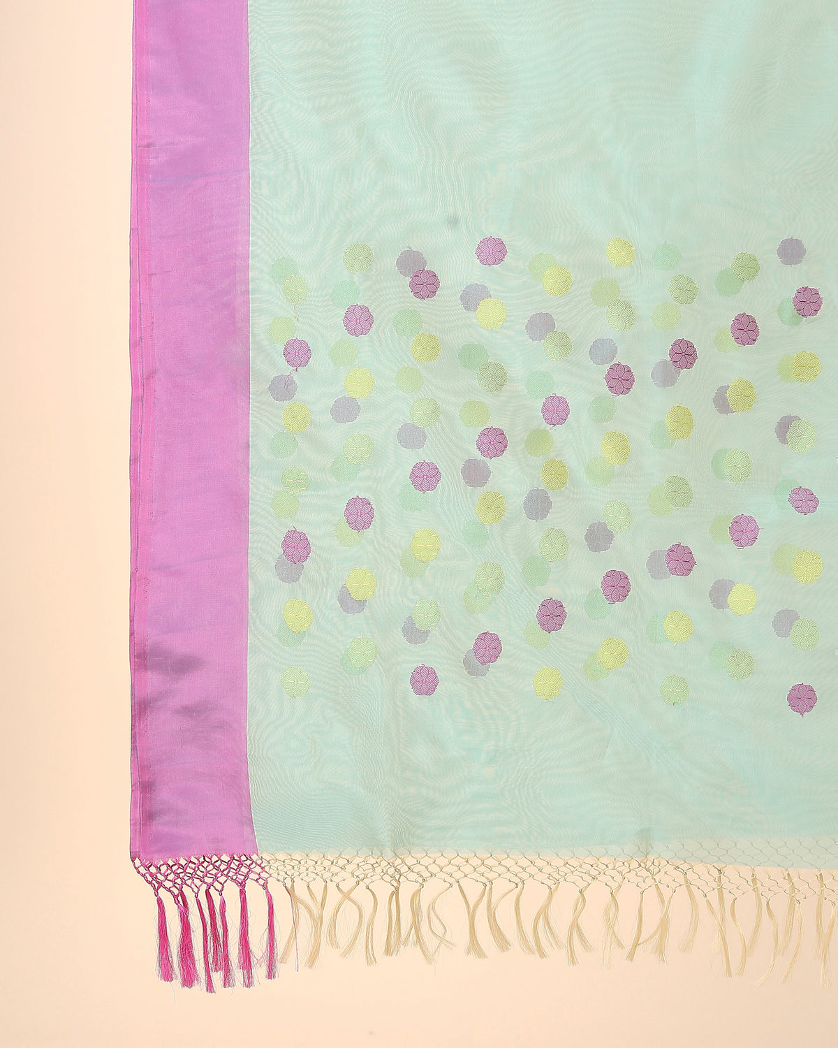 Rosemary Banarasi Kadwa Silk Dupatta