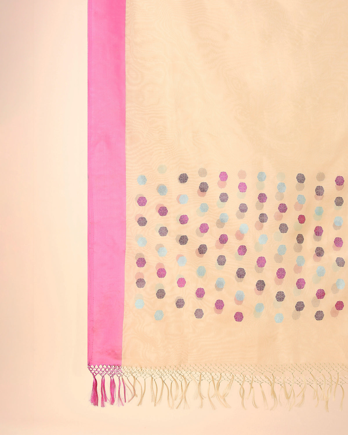 Rosemary Banarasi Kadwa Silk Dupatta